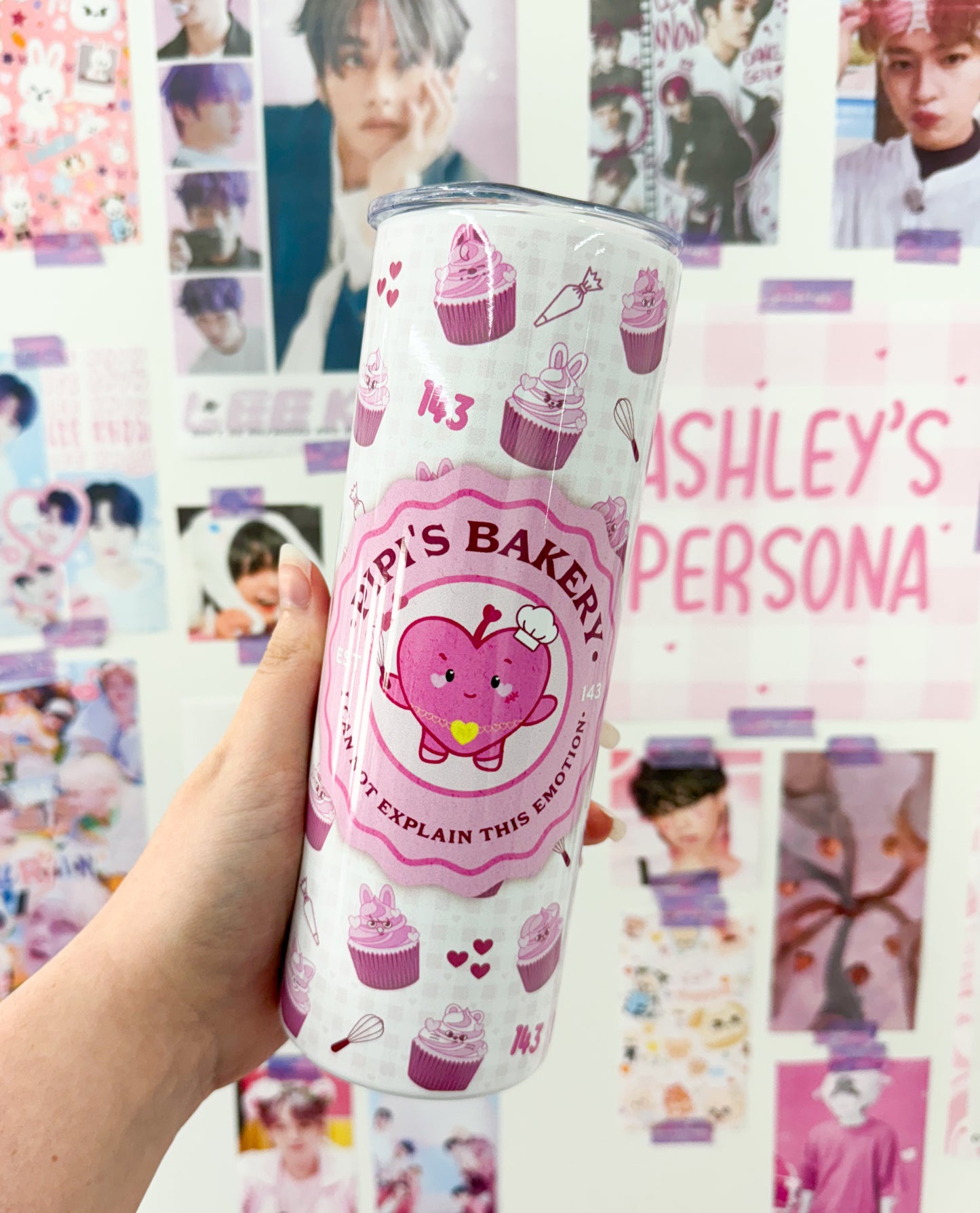 Pipi's Bakery Metal Tumbler With Straw (Copy)