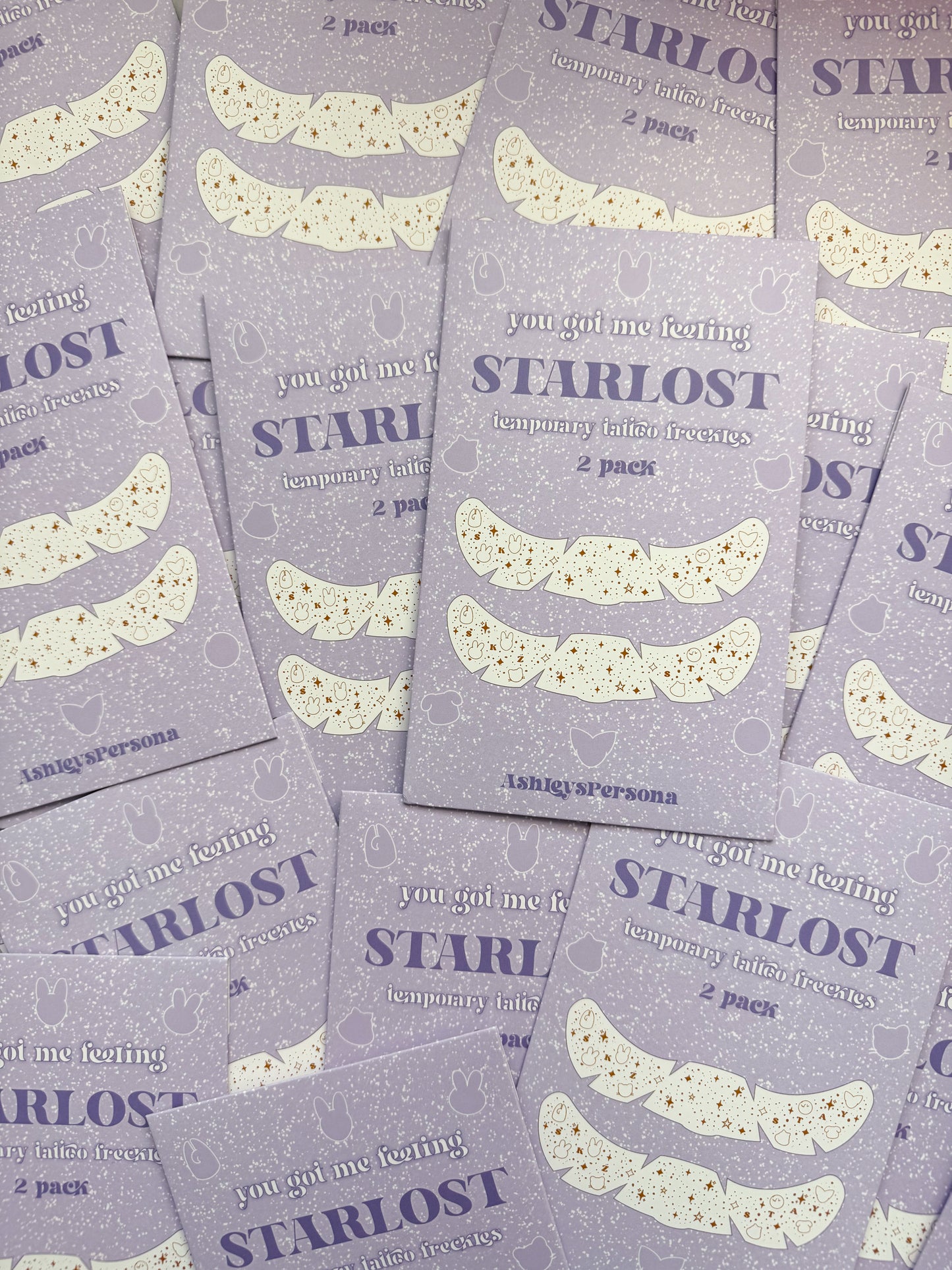 Starlost Temporary Tattoo Freckles