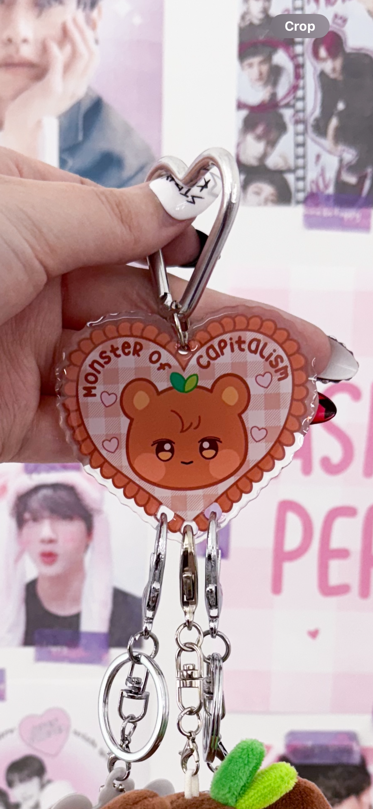 Best-Teez Memes Acrylic Keychain Holder Keychain