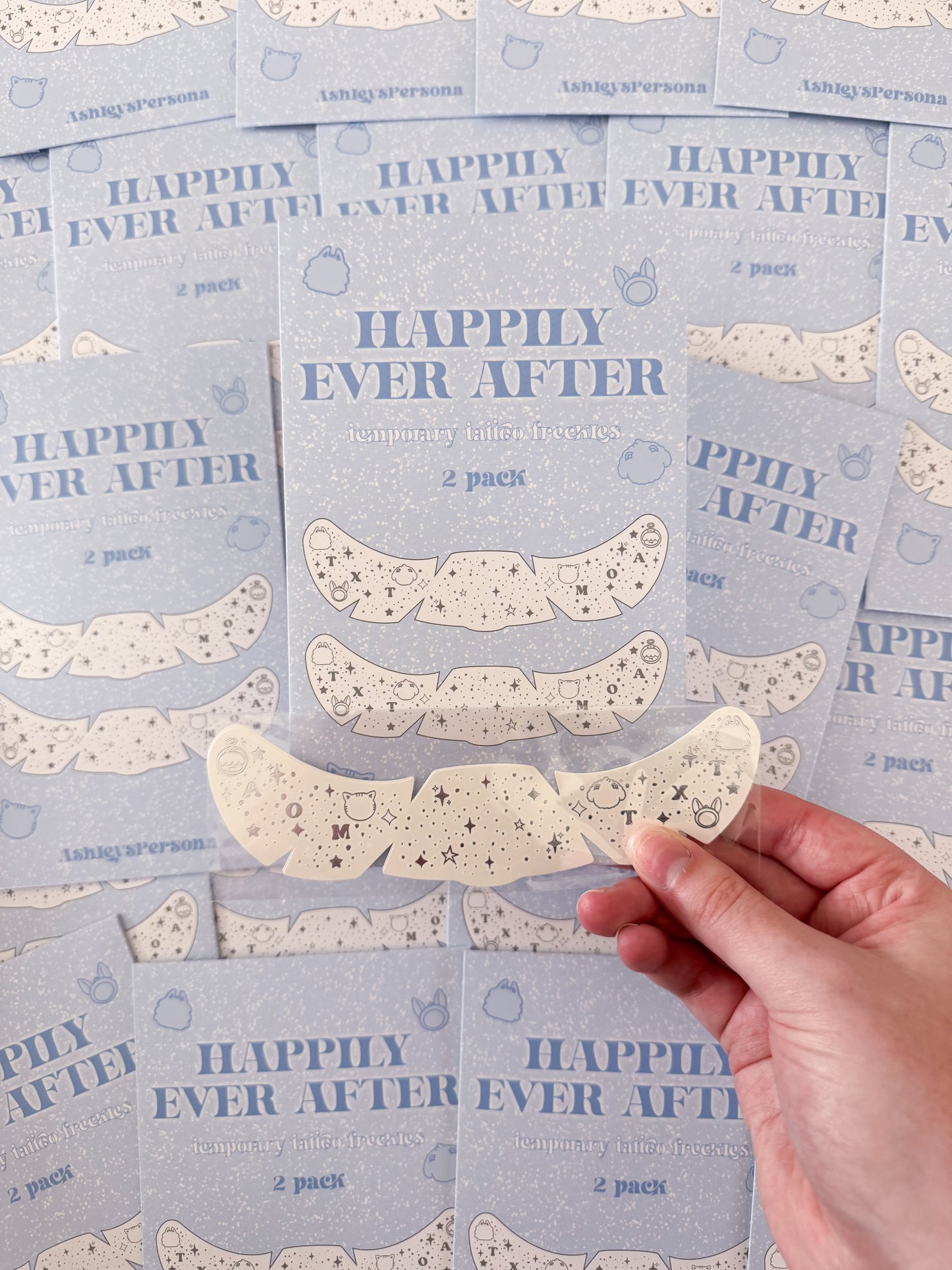 Happily Ever After Temporary Tattoo Freckles