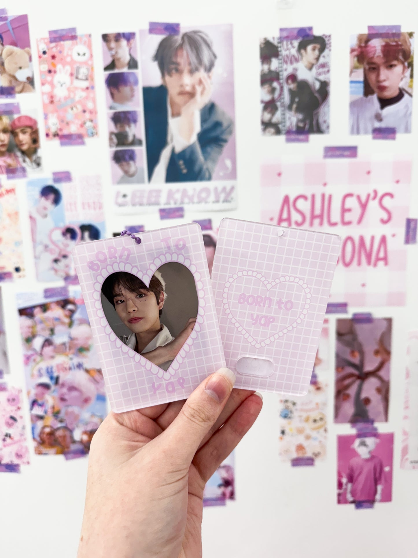Born to Yap Acrylic Photocard Holder