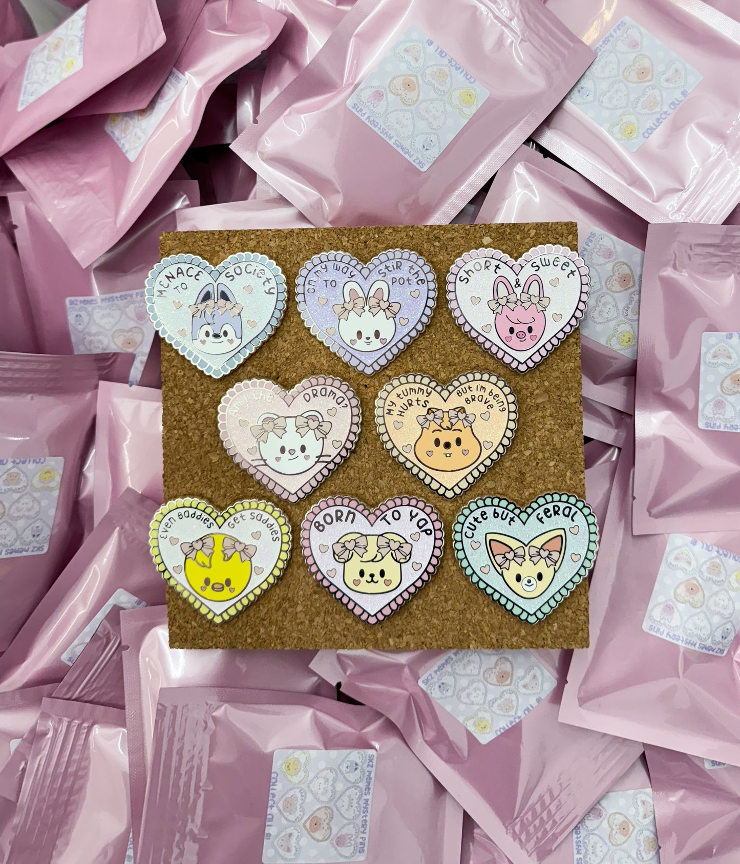 Skz Memes Mystery Pins