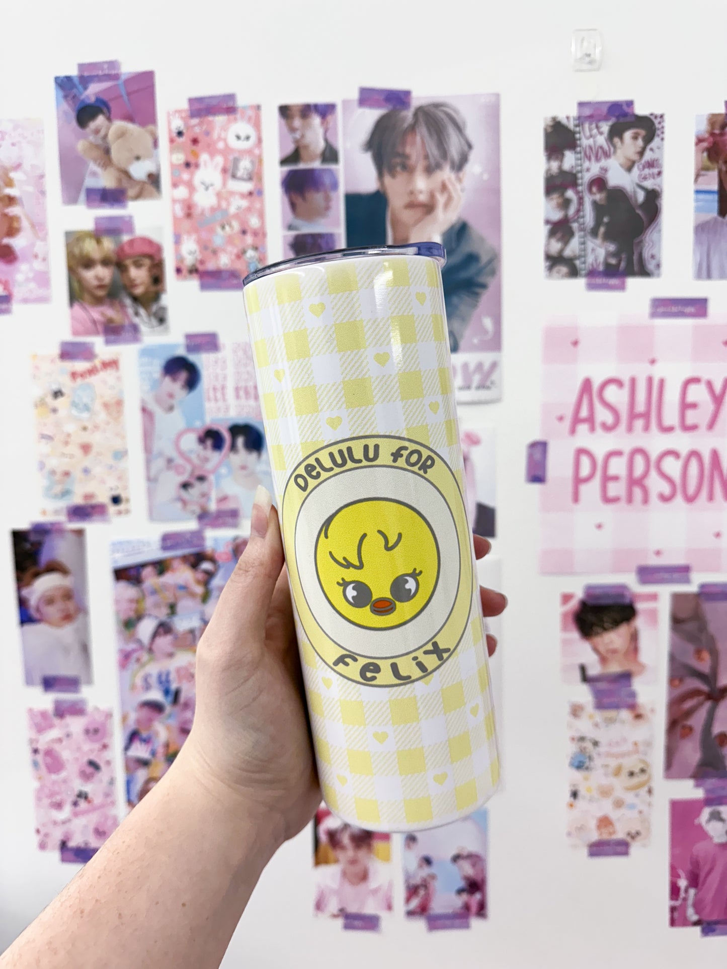 Delulu for Skz Metal Tumbler With Straw