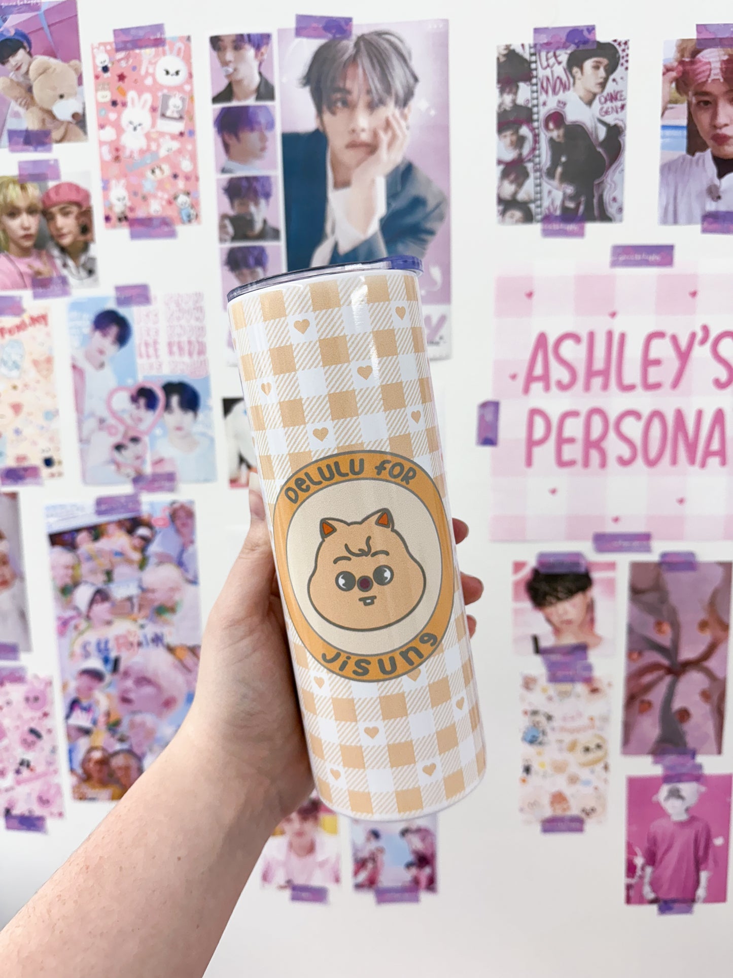Delulu for Skz Metal Tumbler With Straw