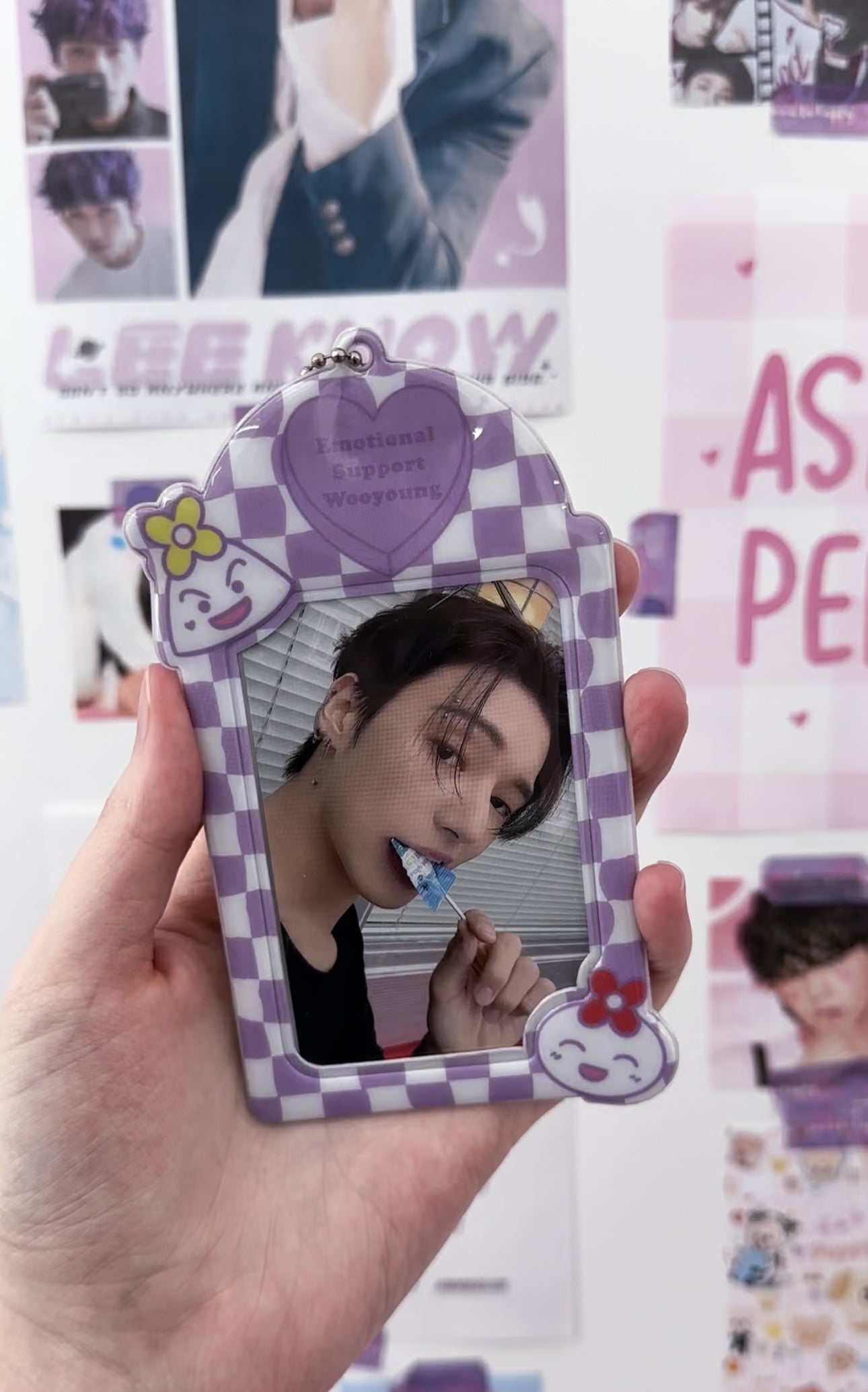Emotional Support Ateez Photocard Holders