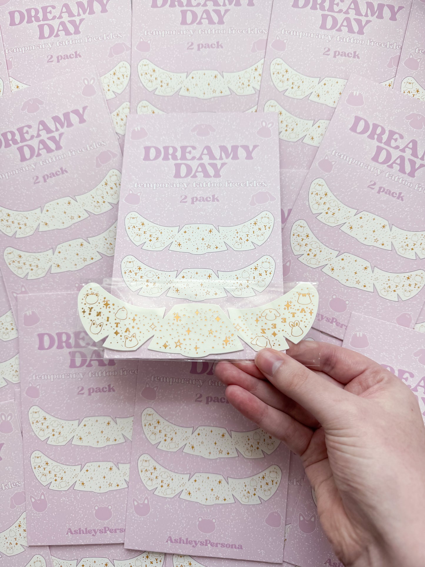 Dreamy Day Temporary Tattoo Freckles