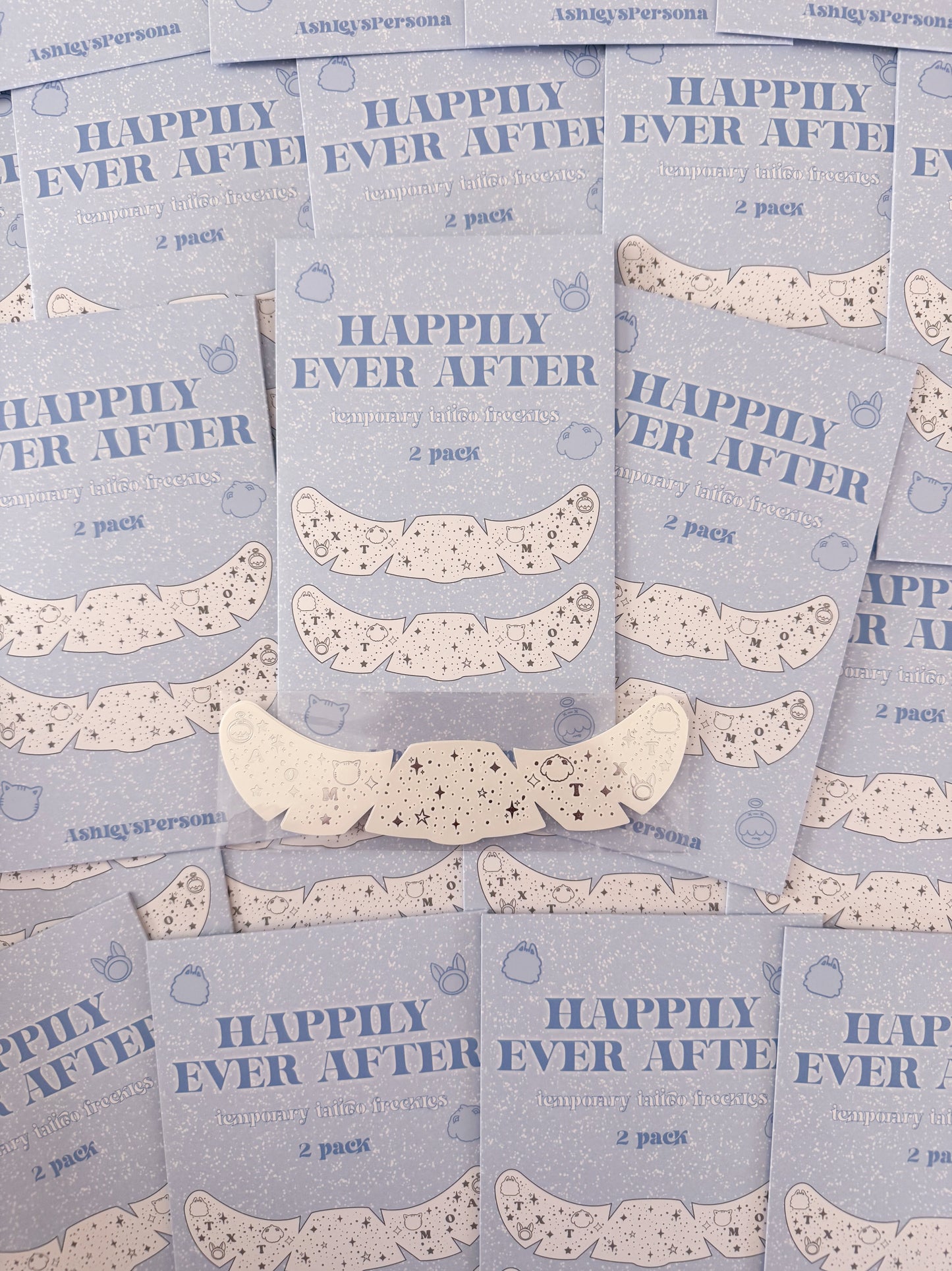 Happily Ever After Temporary Tattoo Freckles
