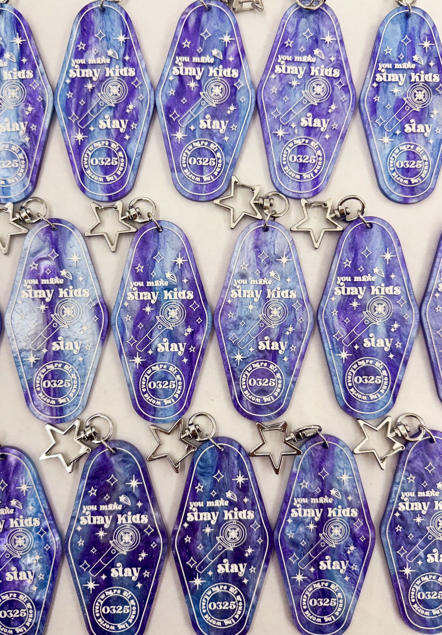 Stay Hotel Acrylic Keychain