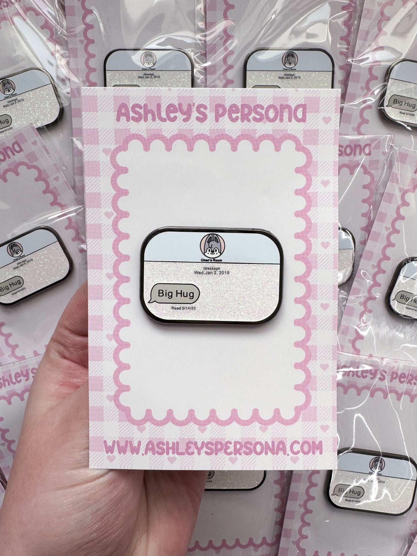 Chan's Room Enamel Pin