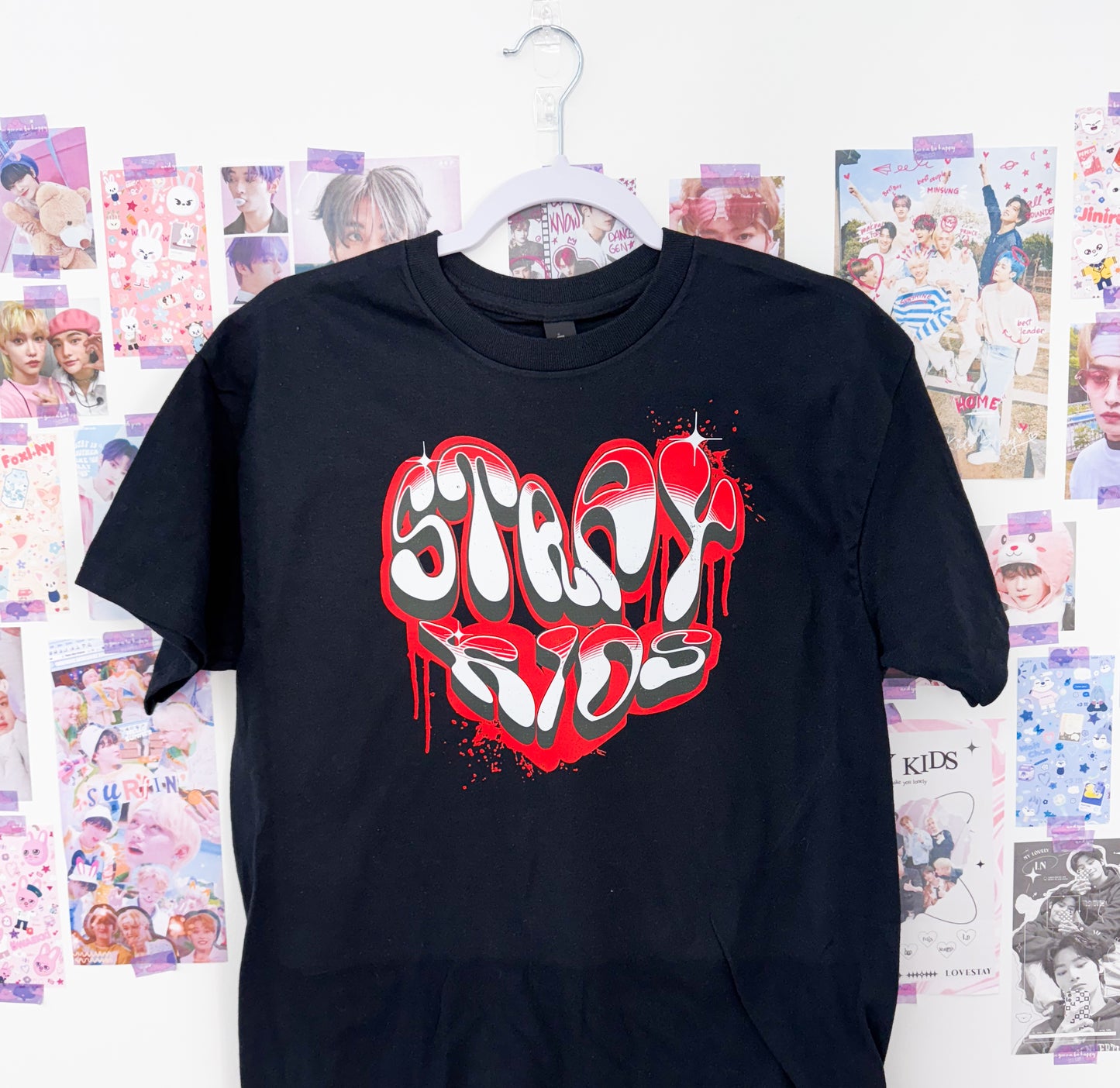 Skz Heart Tshirt