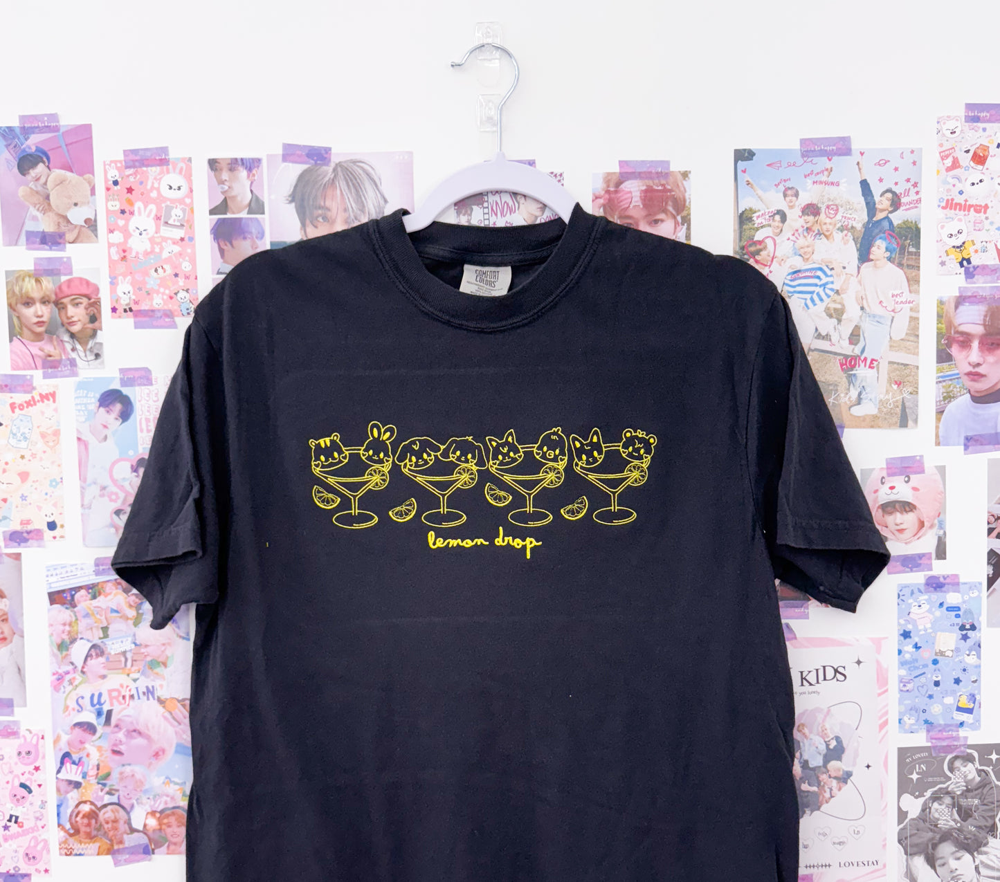 Lemon Drop Embroidered Tshirt