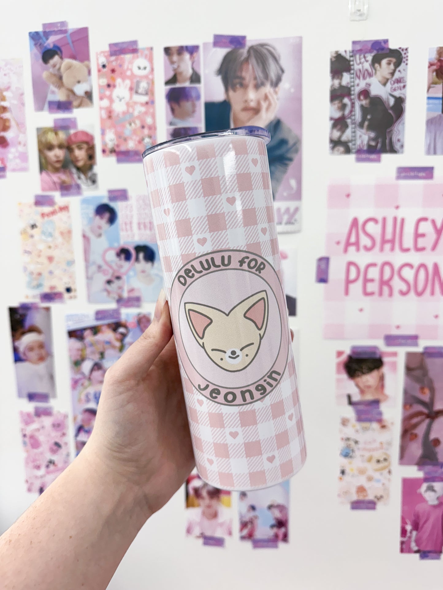 Delulu for Skz Metal Tumbler With Straw