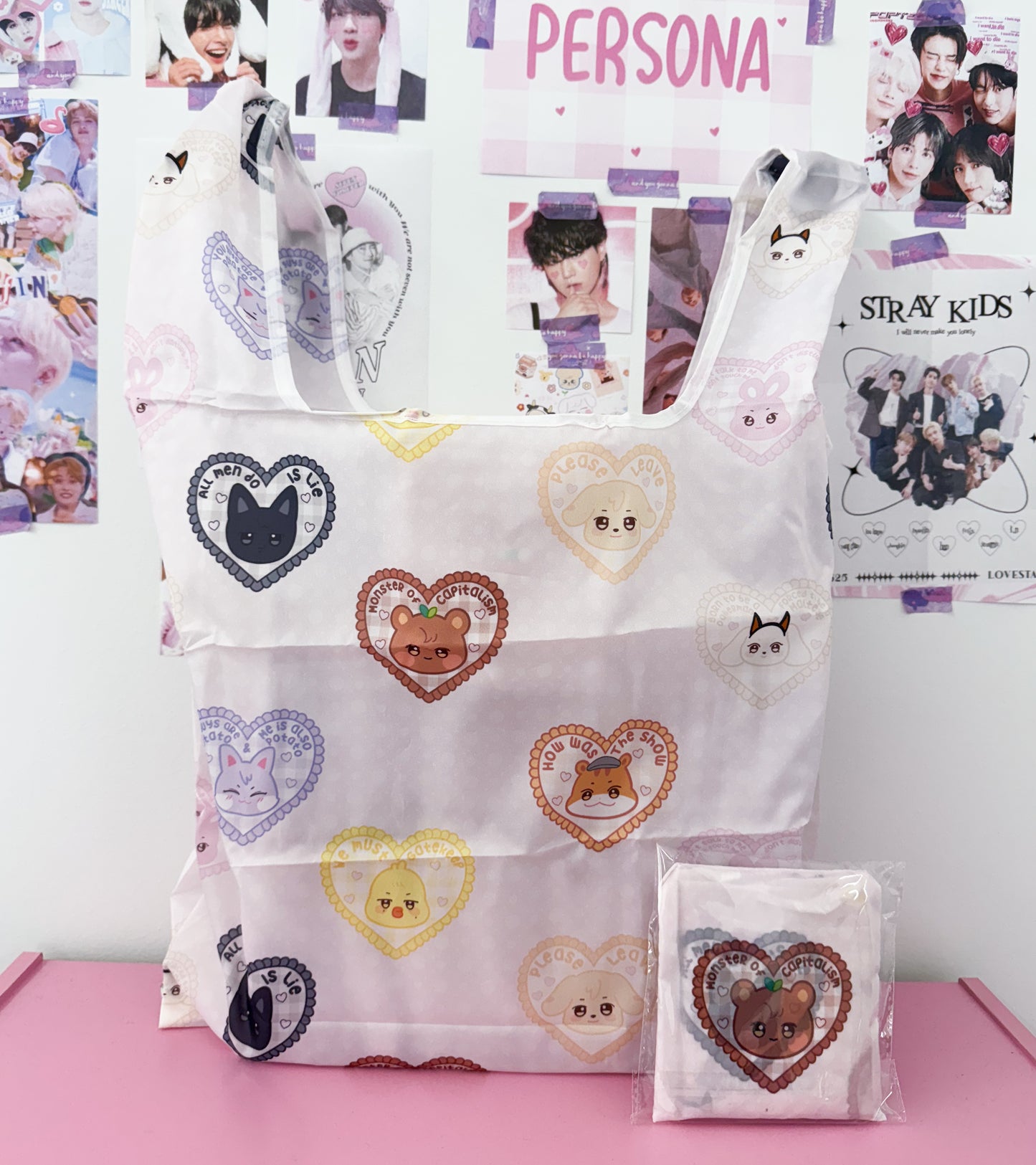 Best-Teez Memes reusable foldable tote