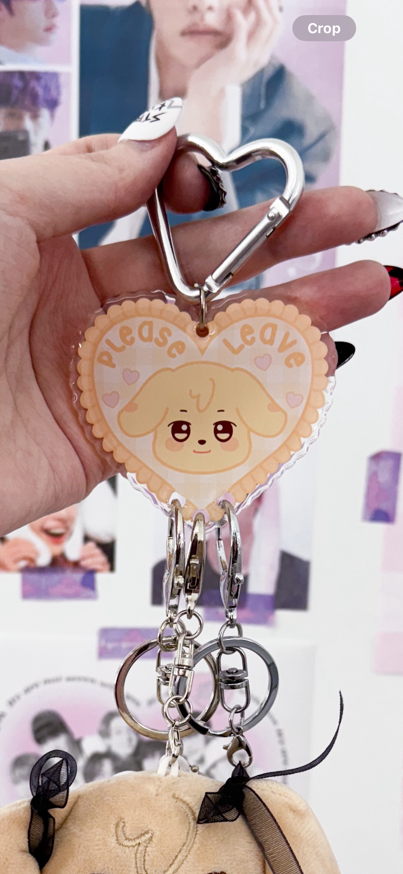 Best-Teez Memes Acrylic Keychain Holder Keychain