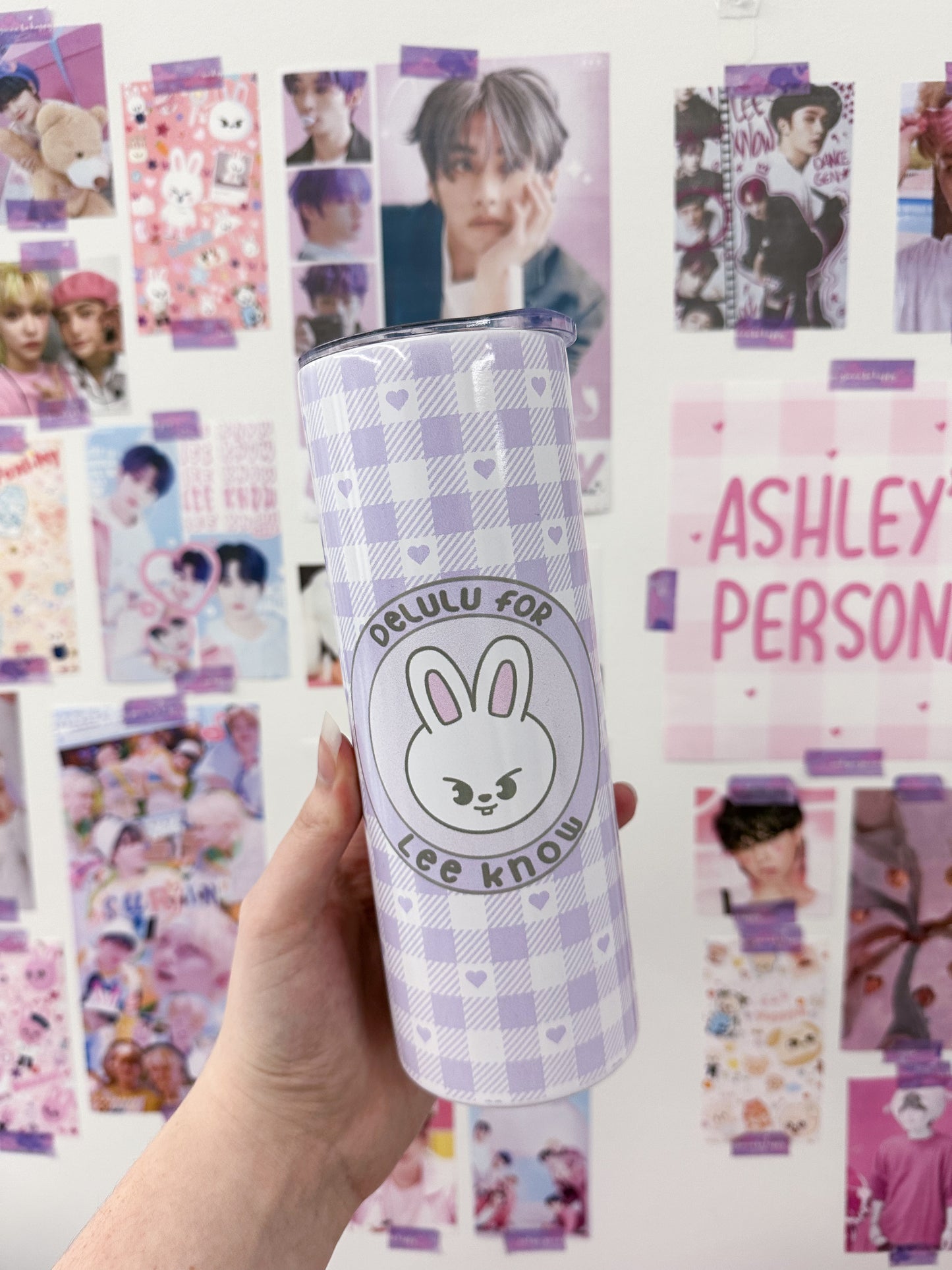 Delulu for Skz Metal Tumbler With Straw