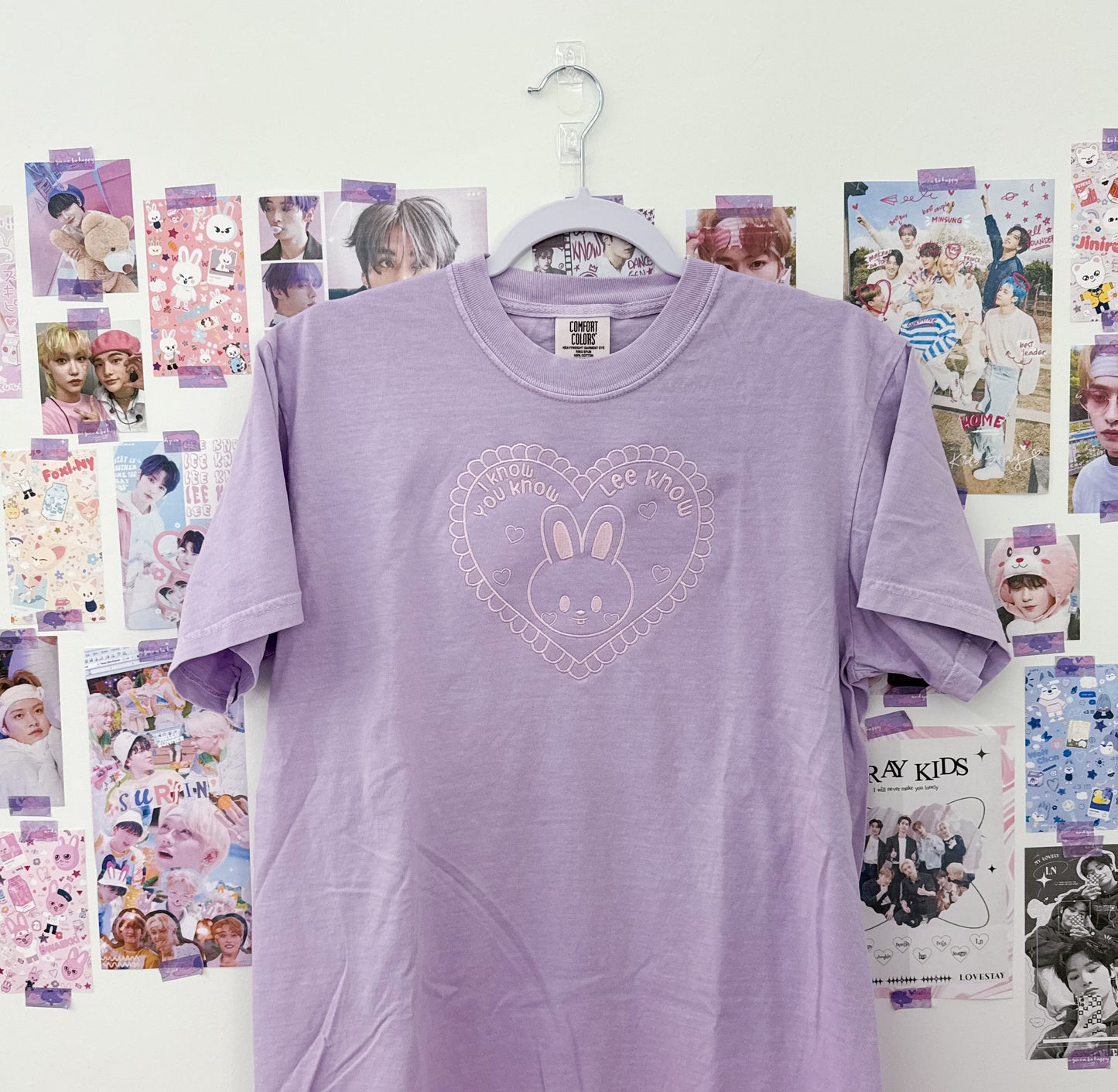 Skz Memes Embroidered Tshirt