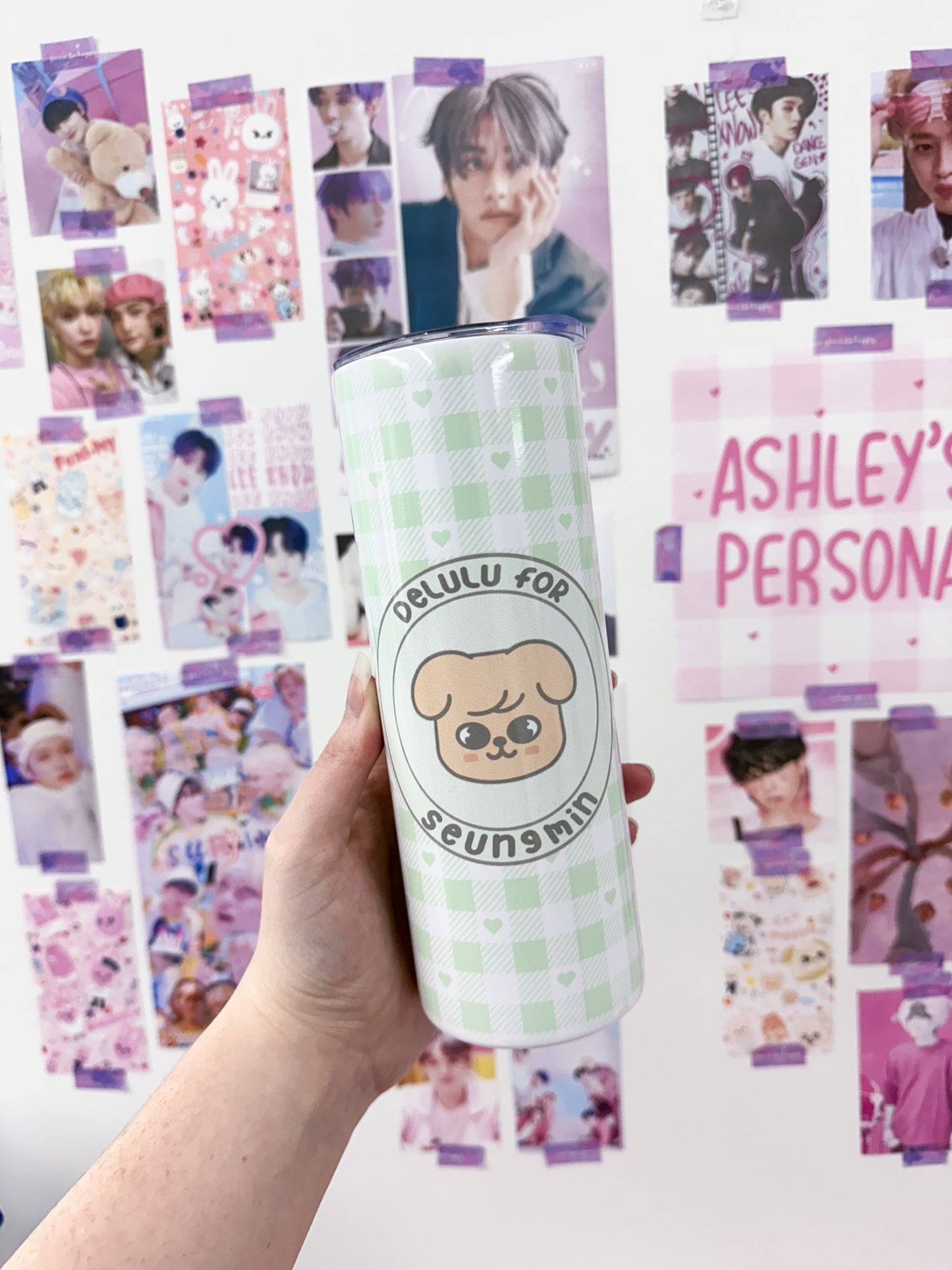 Delulu for Skz Metal Tumbler With Straw