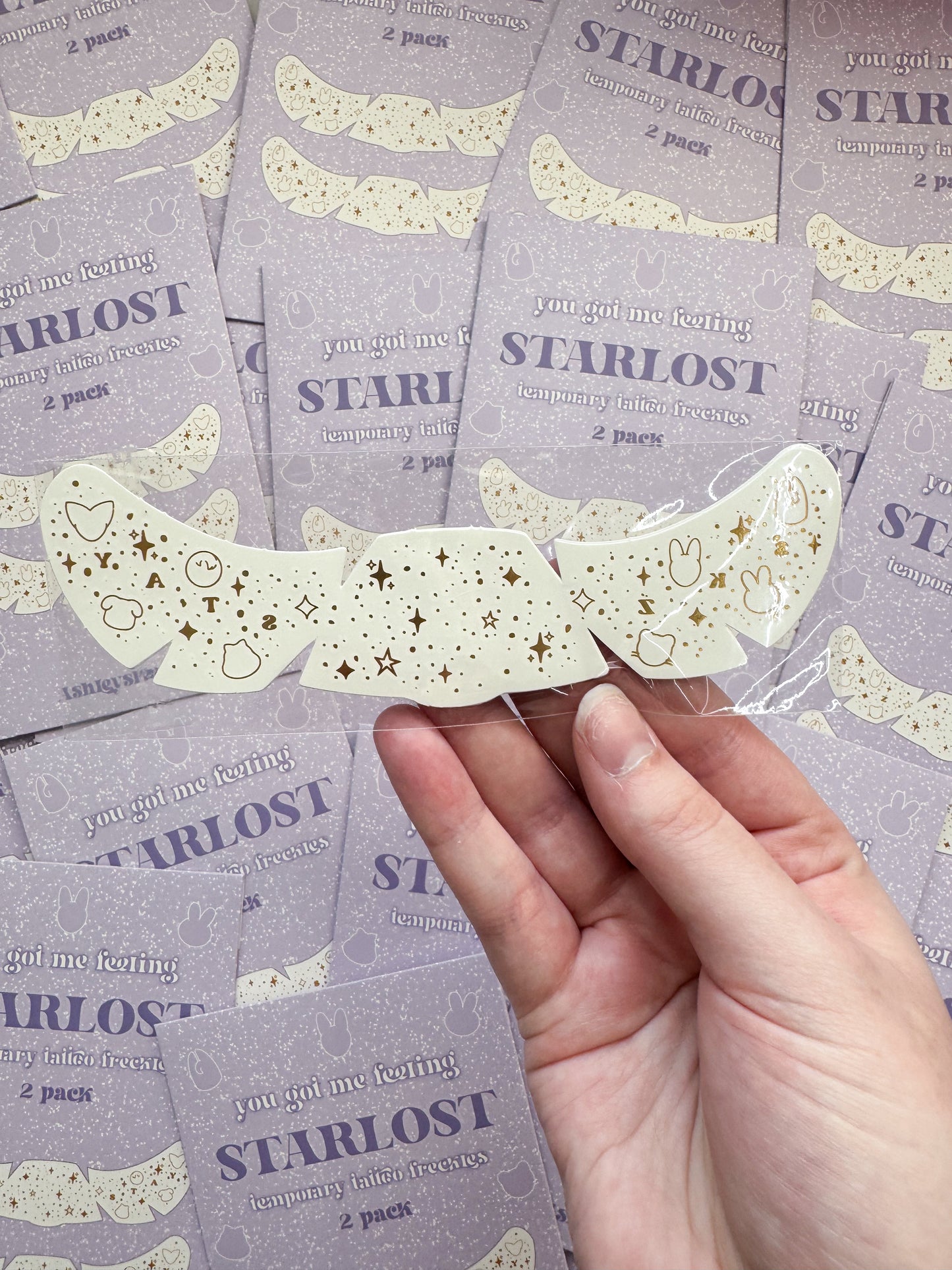 Starlost Temporary Tattoo Freckles
