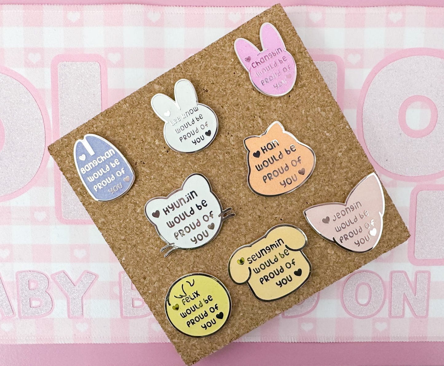 Skz Proud Enamel Pins