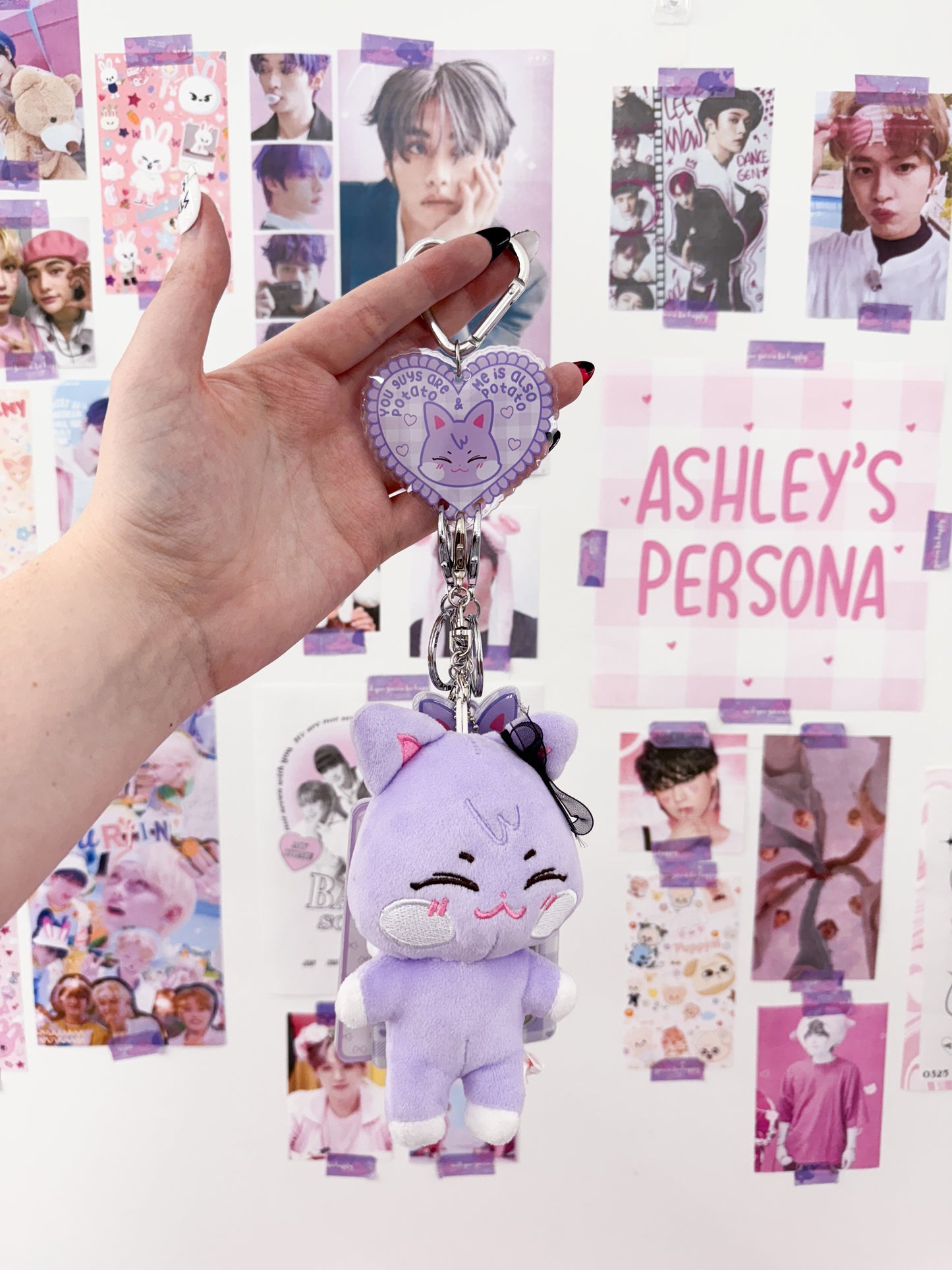 Best-Teez Memes Acrylic Keychain Holder Keychain
