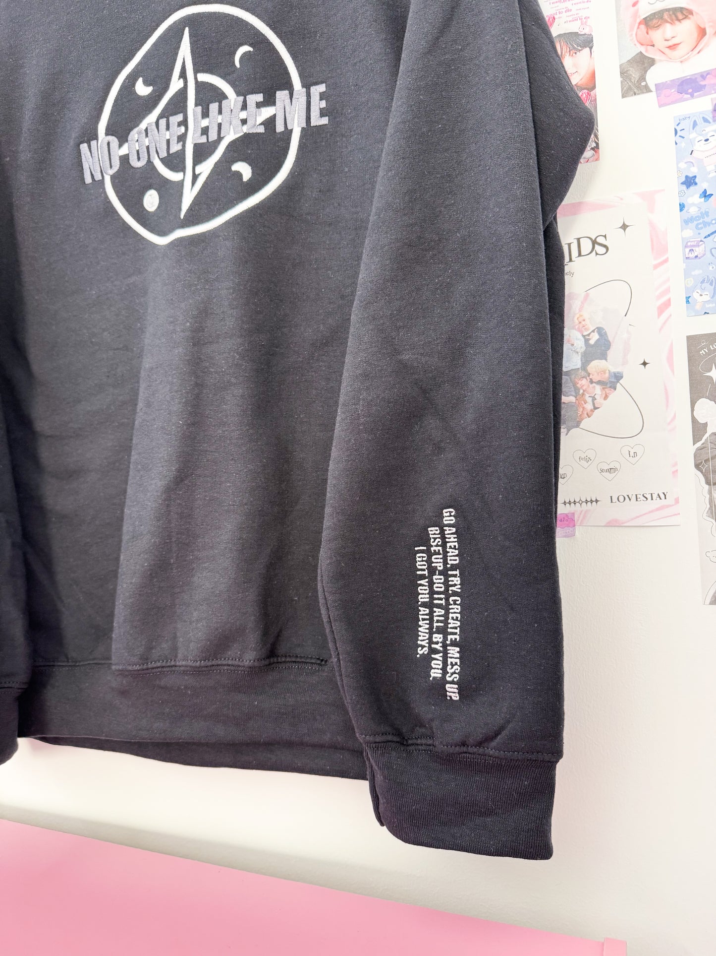 Captain Embroidered Crewneck Sweatshirt