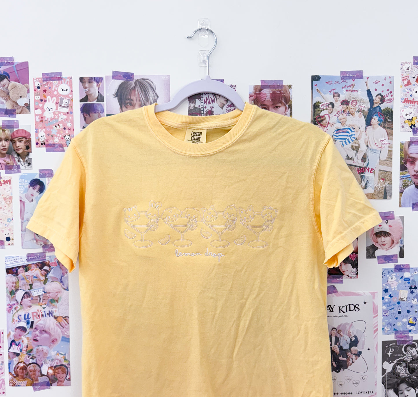 Lemon Drop Embroidered Tshirt