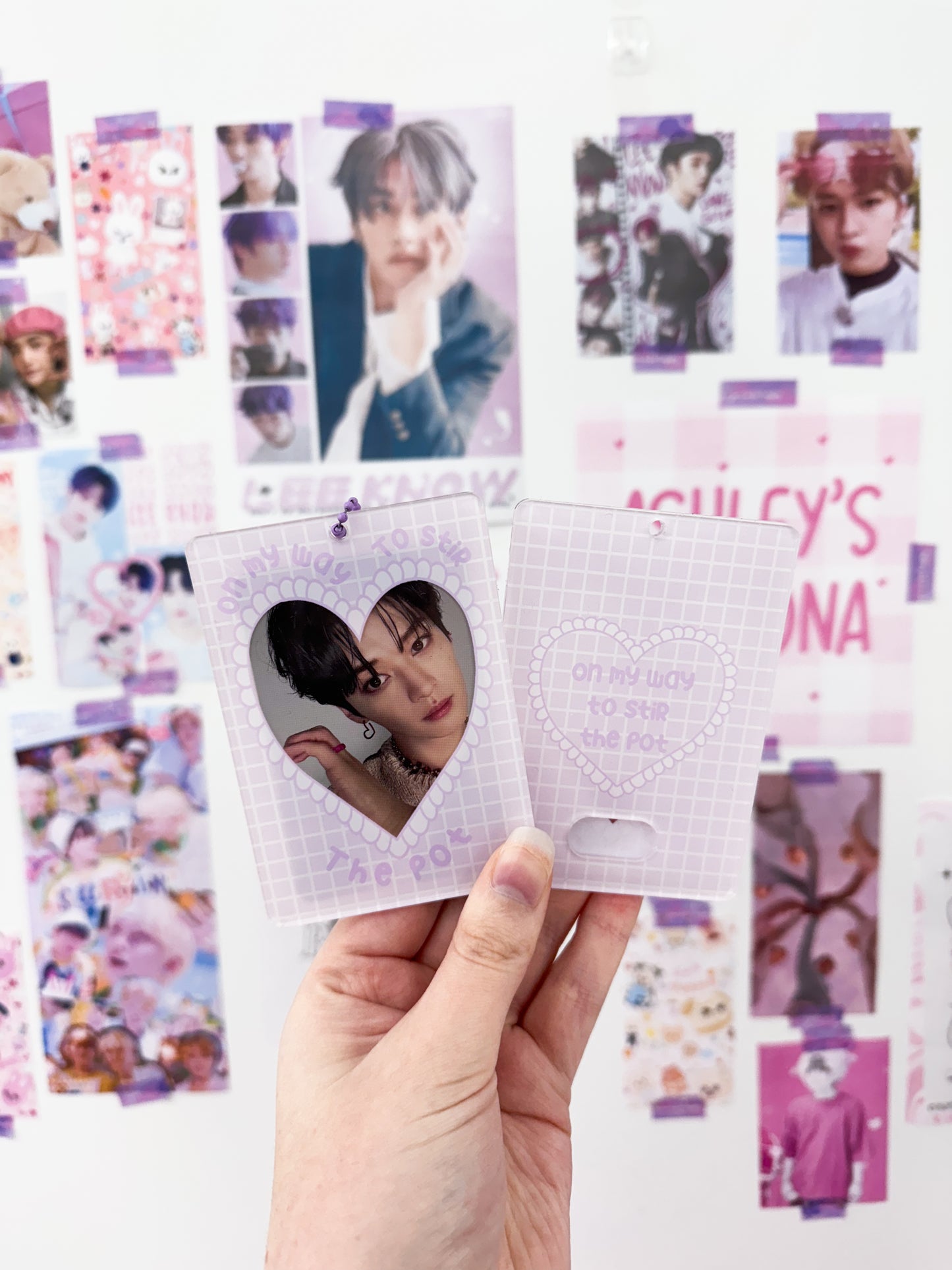 On my way to Stir the Pot Acrylic Photocard Holder