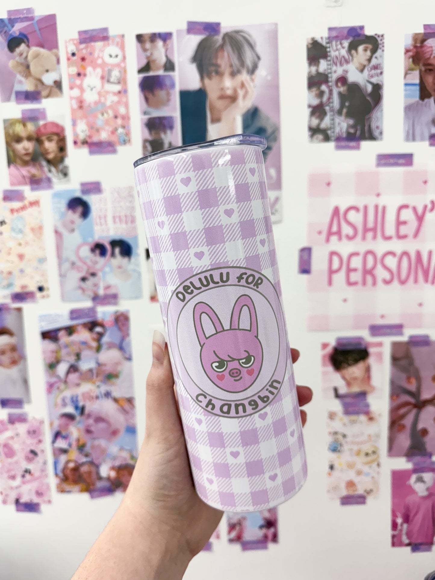 Delulu for Skz Metal Tumbler With Straw