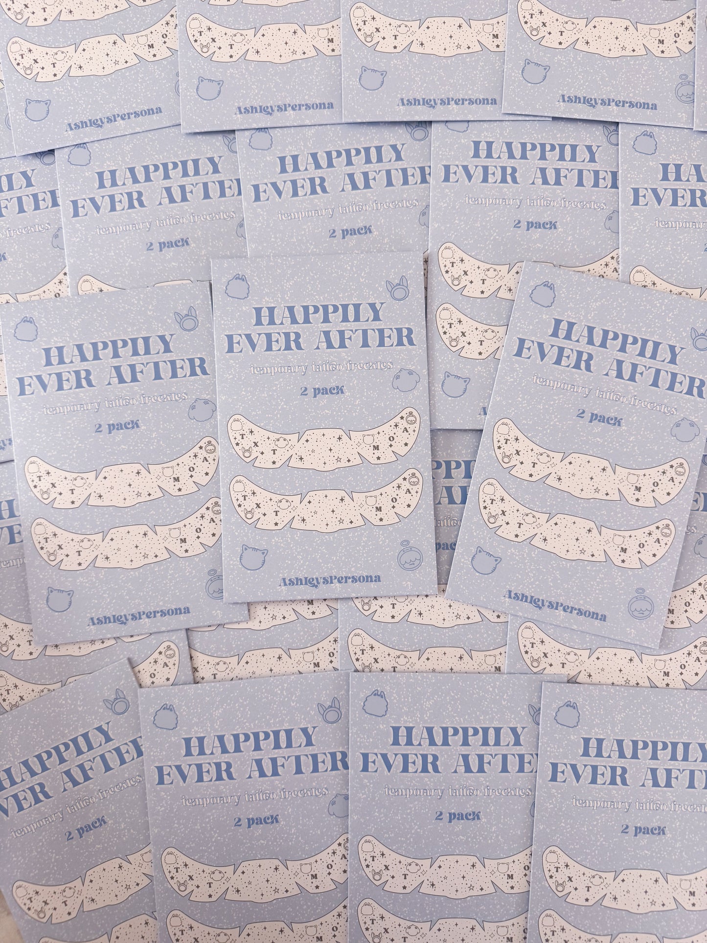 Happily Ever After Temporary Tattoo Freckles