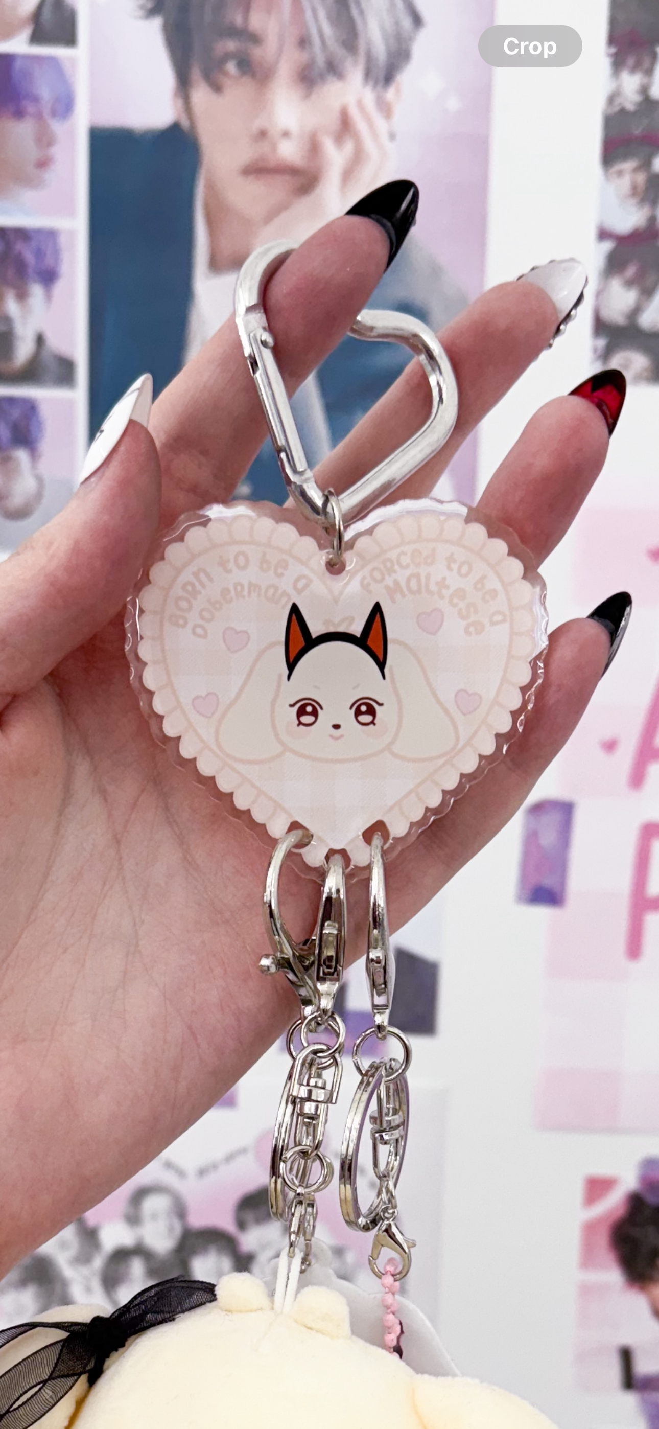 Best-Teez Memes Acrylic Keychain Holder Keychain