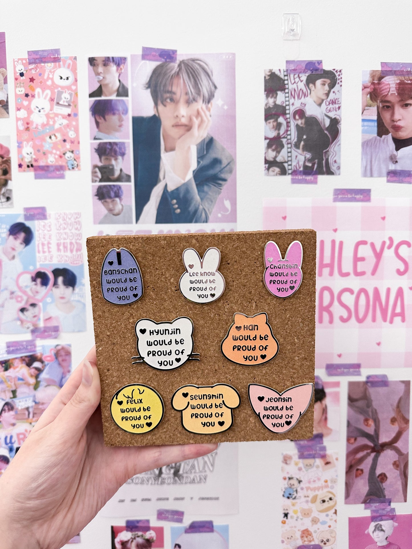 Skz Proud Enamel Pins