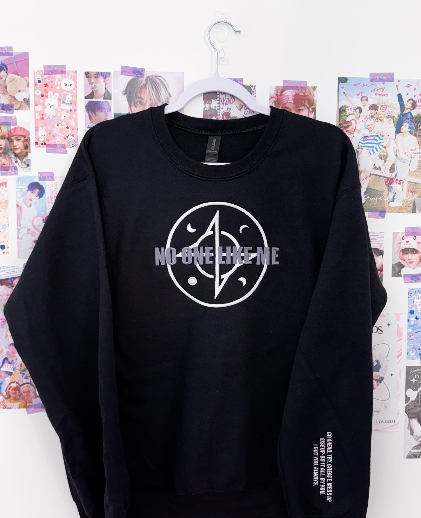 Captain Embroidered Crewneck Sweatshirt