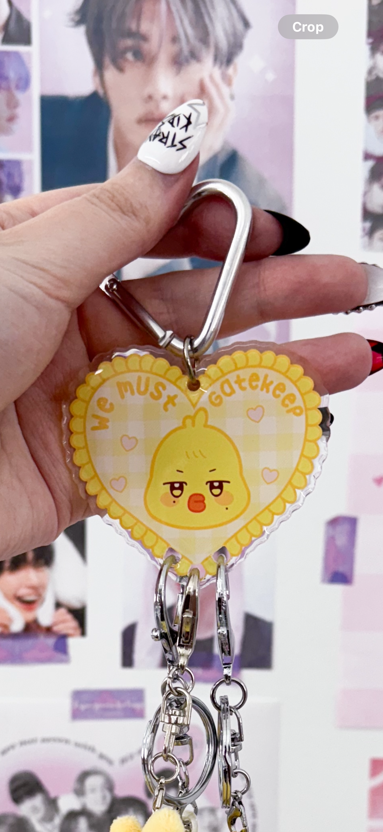 Best-Teez Memes Acrylic Keychain Holder Keychain