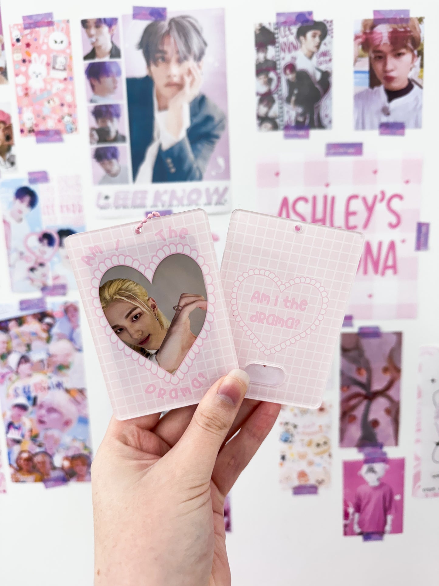 Am I the Drama? Acrylic Photocard Holder