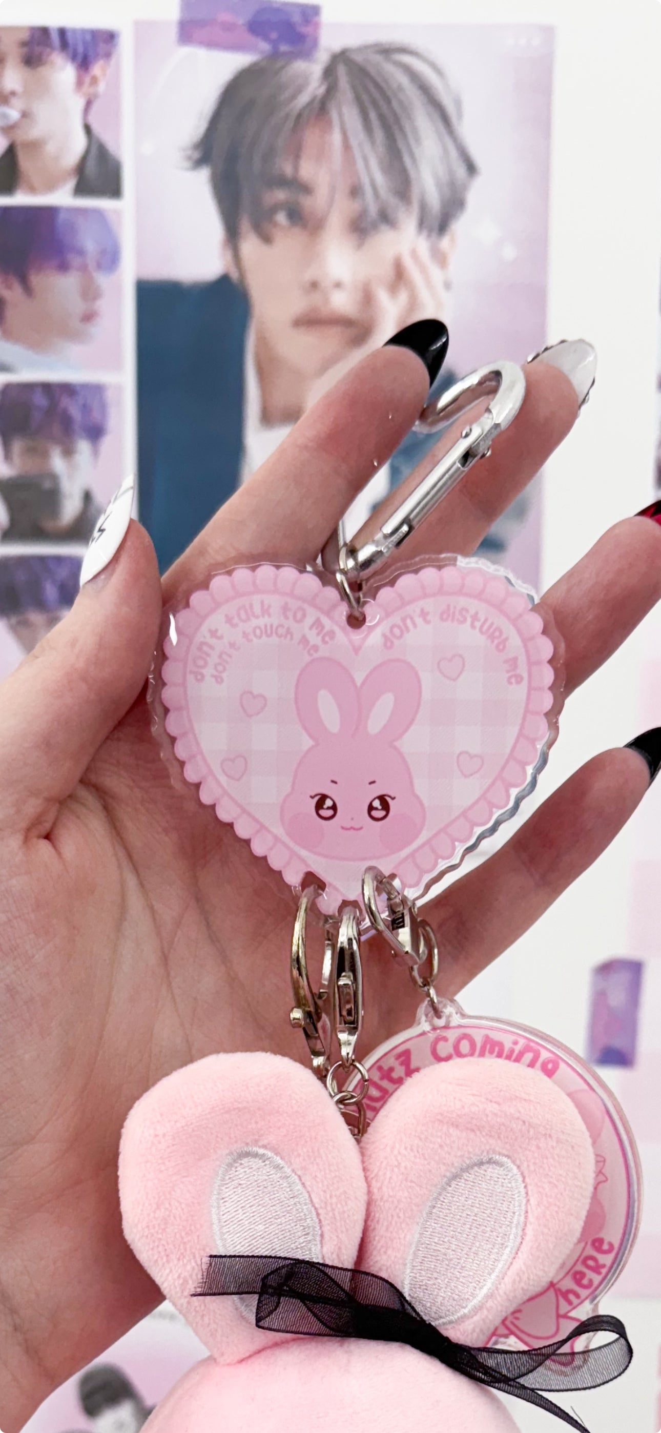 Best-Teez Memes Acrylic Keychain Holder Keychain