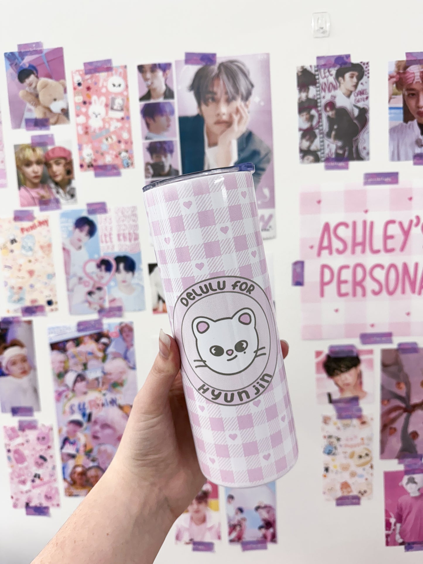 Delulu for Skz Metal Tumbler With Straw