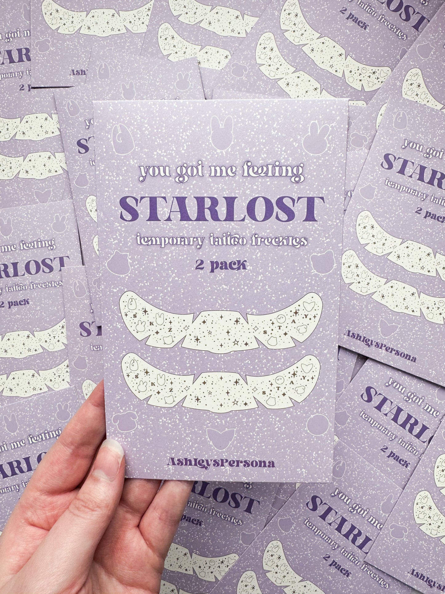 Starlost Temporary Tattoo Freckles
