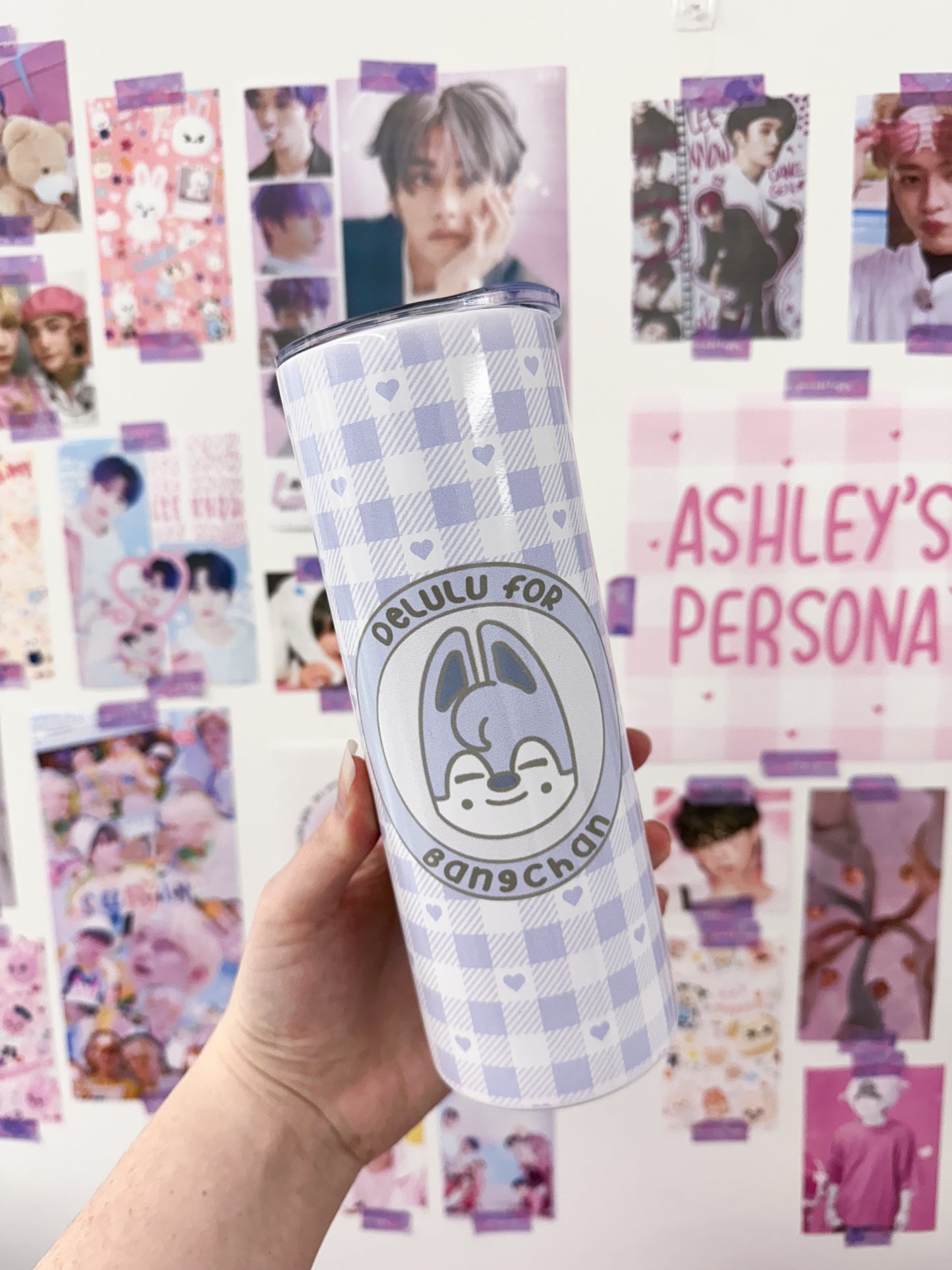 Delulu for Skz Metal Tumbler With Straw