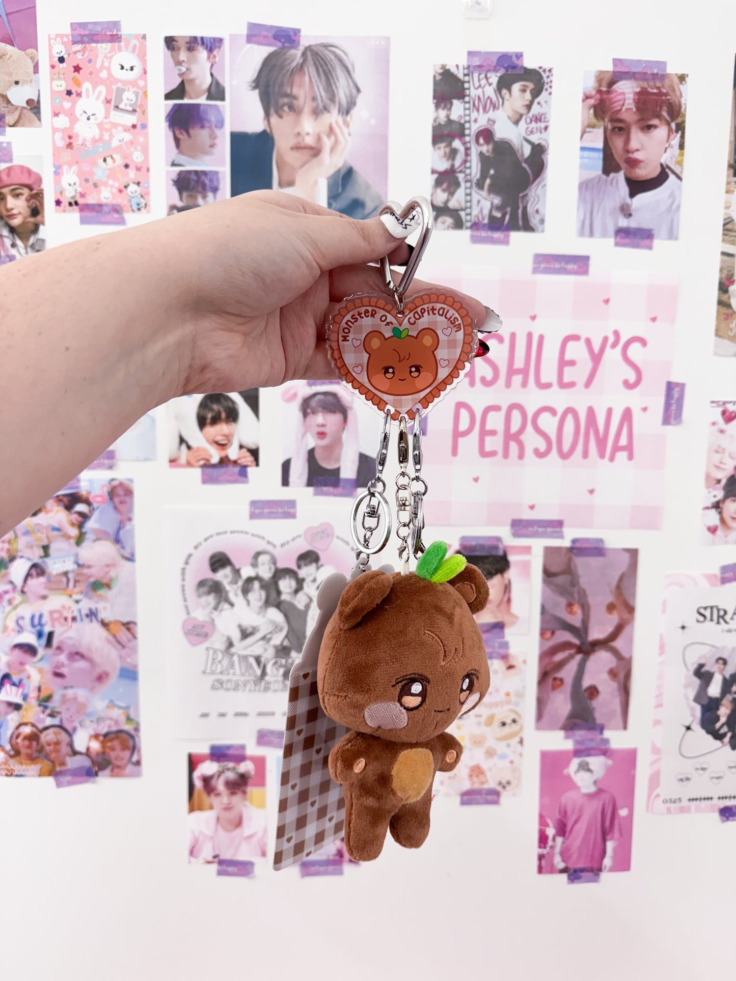 Best-Teez Memes Acrylic Keychain Holder Keychain