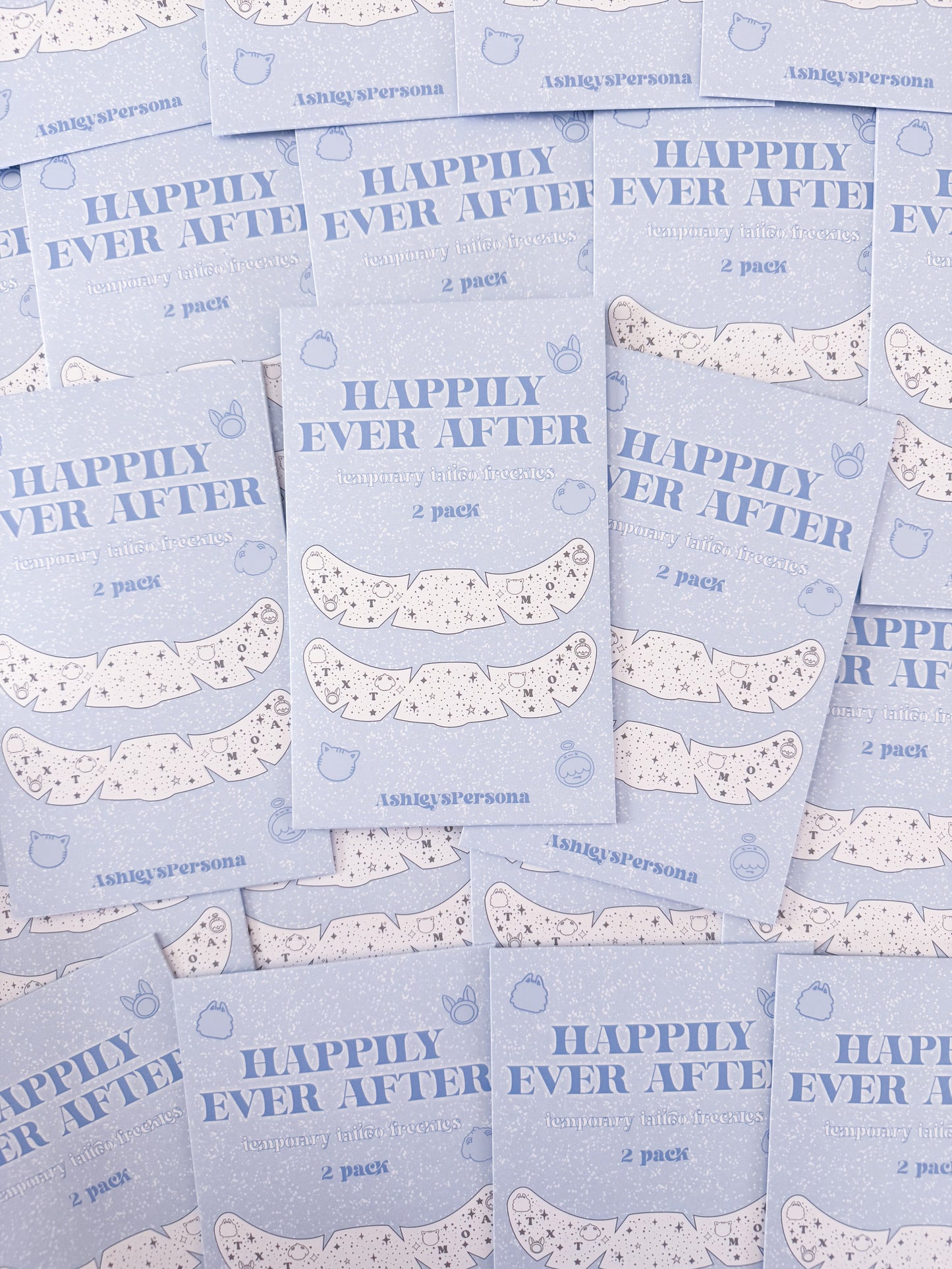 Happily Ever After Temporary Tattoo Freckles