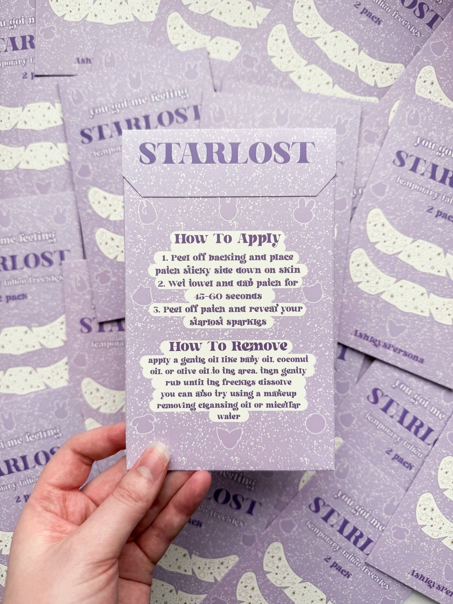 Starlost Temporary Tattoo Freckles