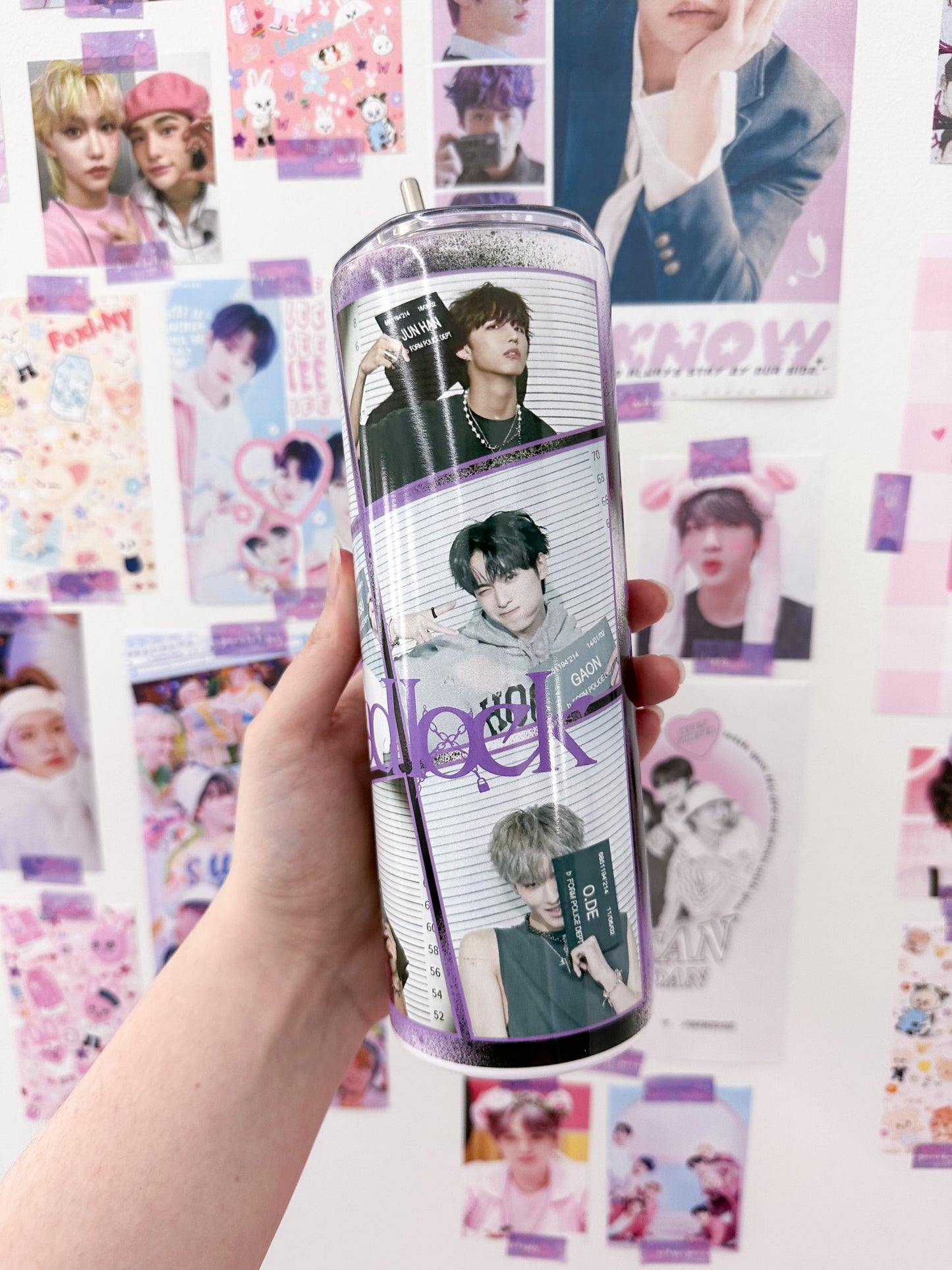Deadlock Metal Tumbler with Straw