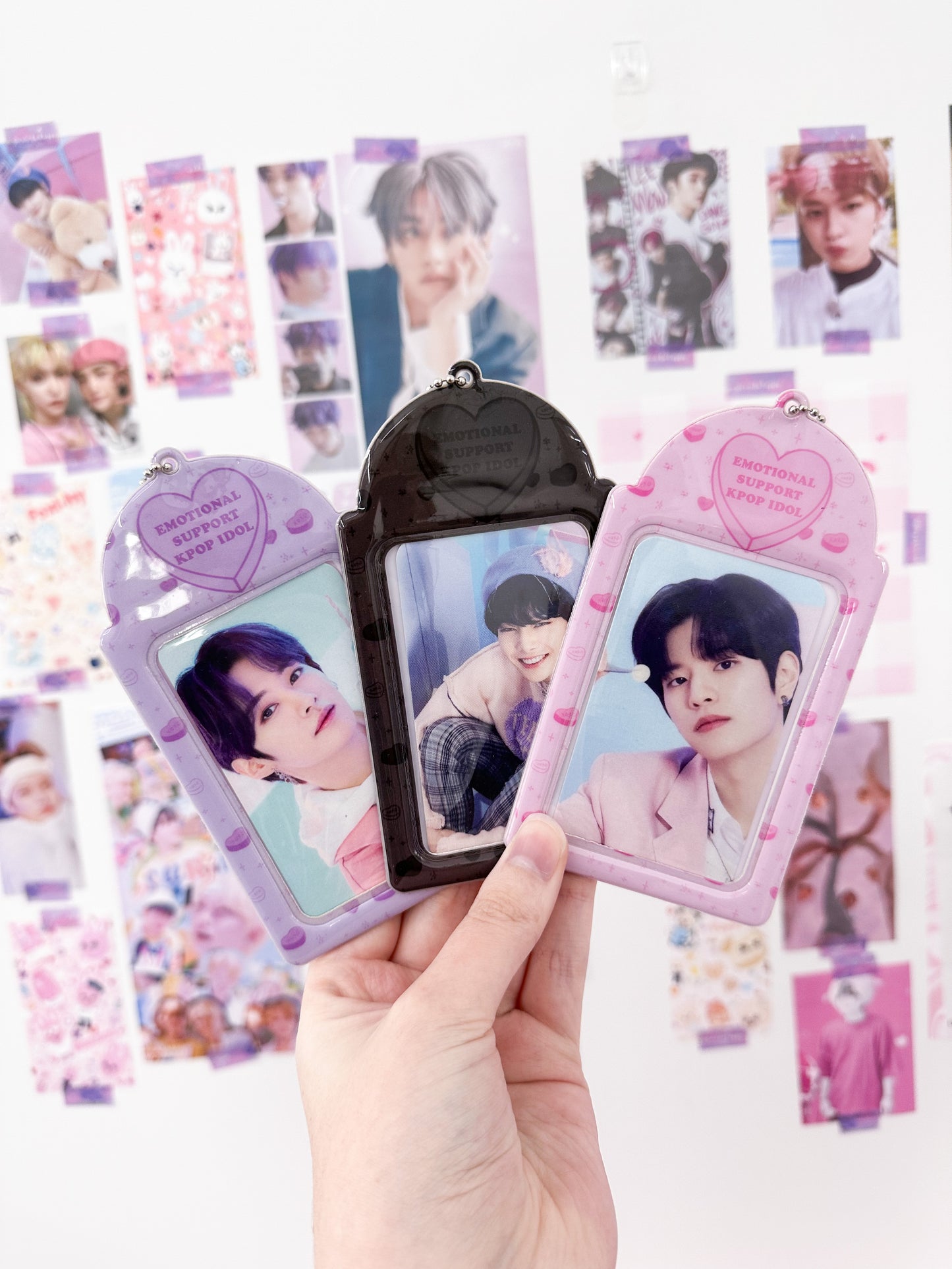 Emotional Support Kpop Idol Photocard Holder