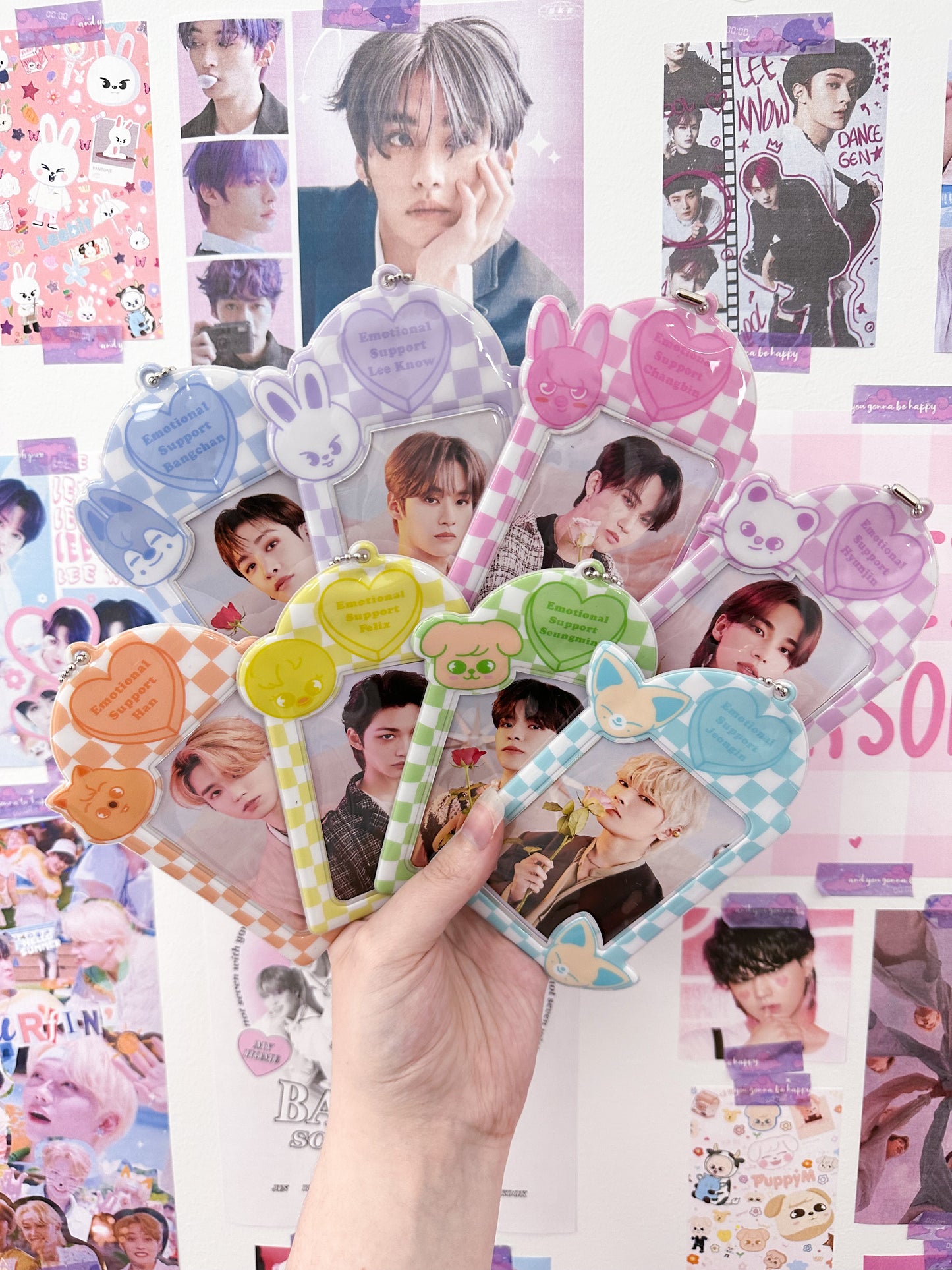 Emotional Support Skz Photocard Holders