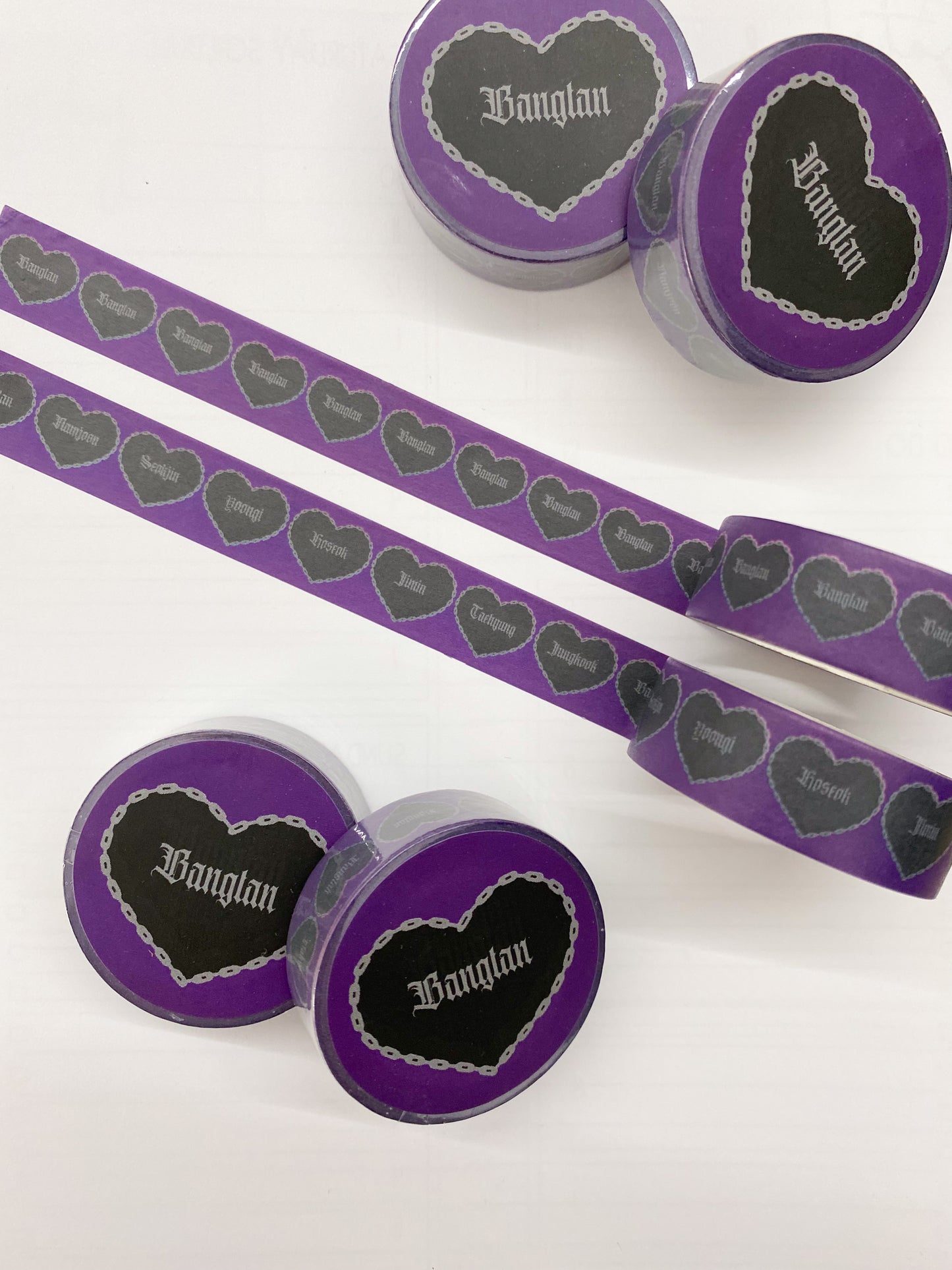 I Purple You Washi Tape Set of 2