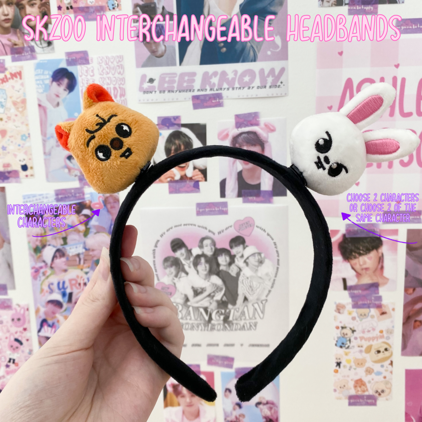 Interchangeable Headband