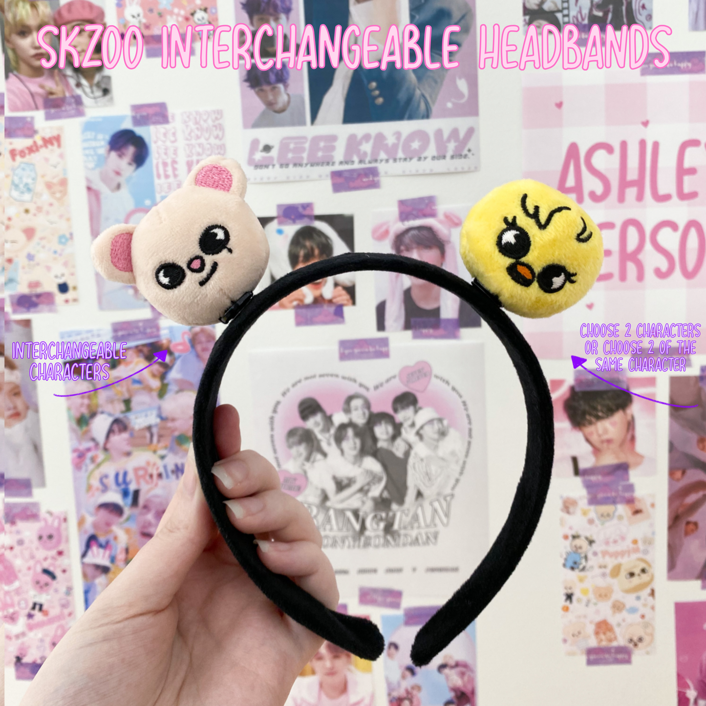 Interchangeable Headband