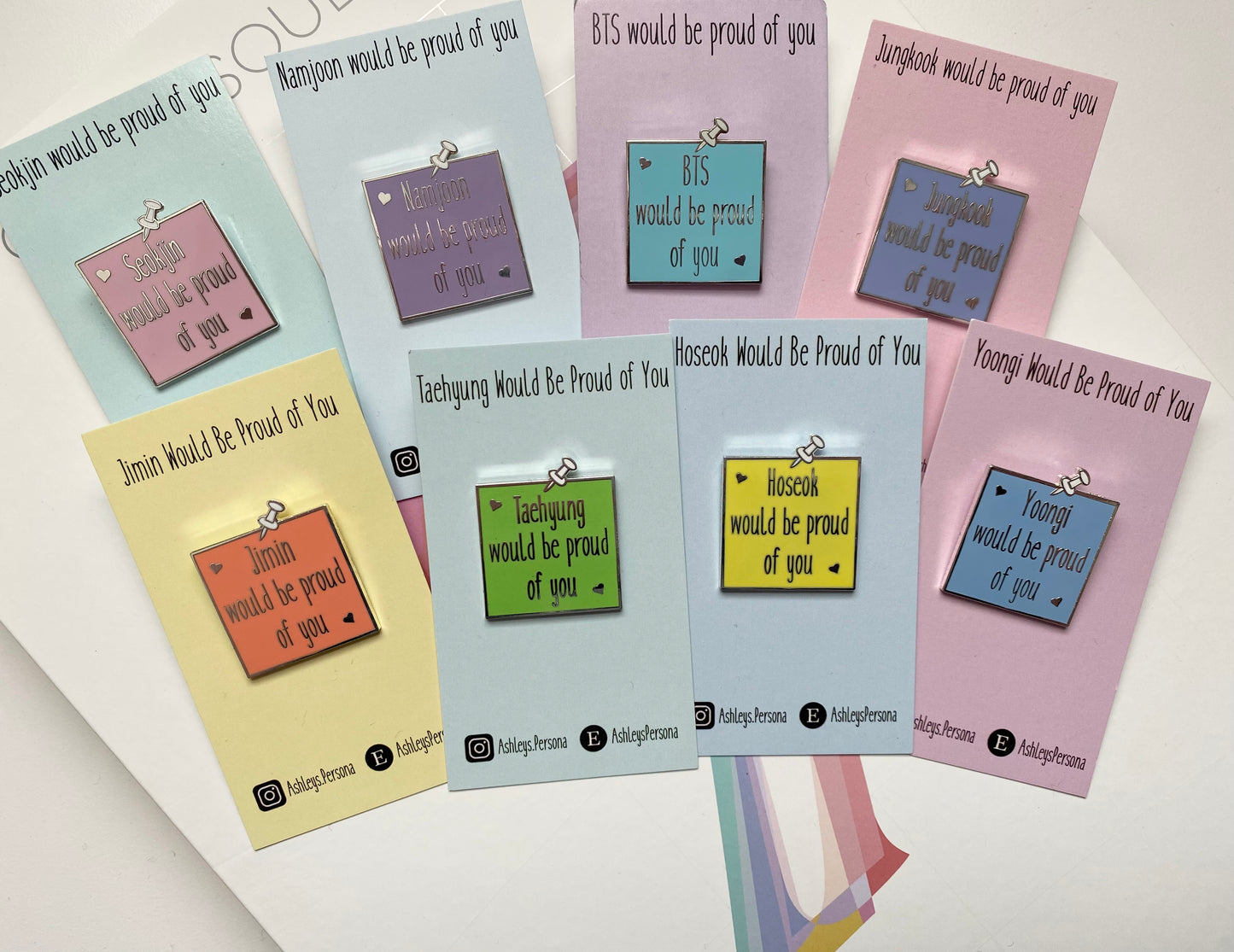 Proud Of You Pins