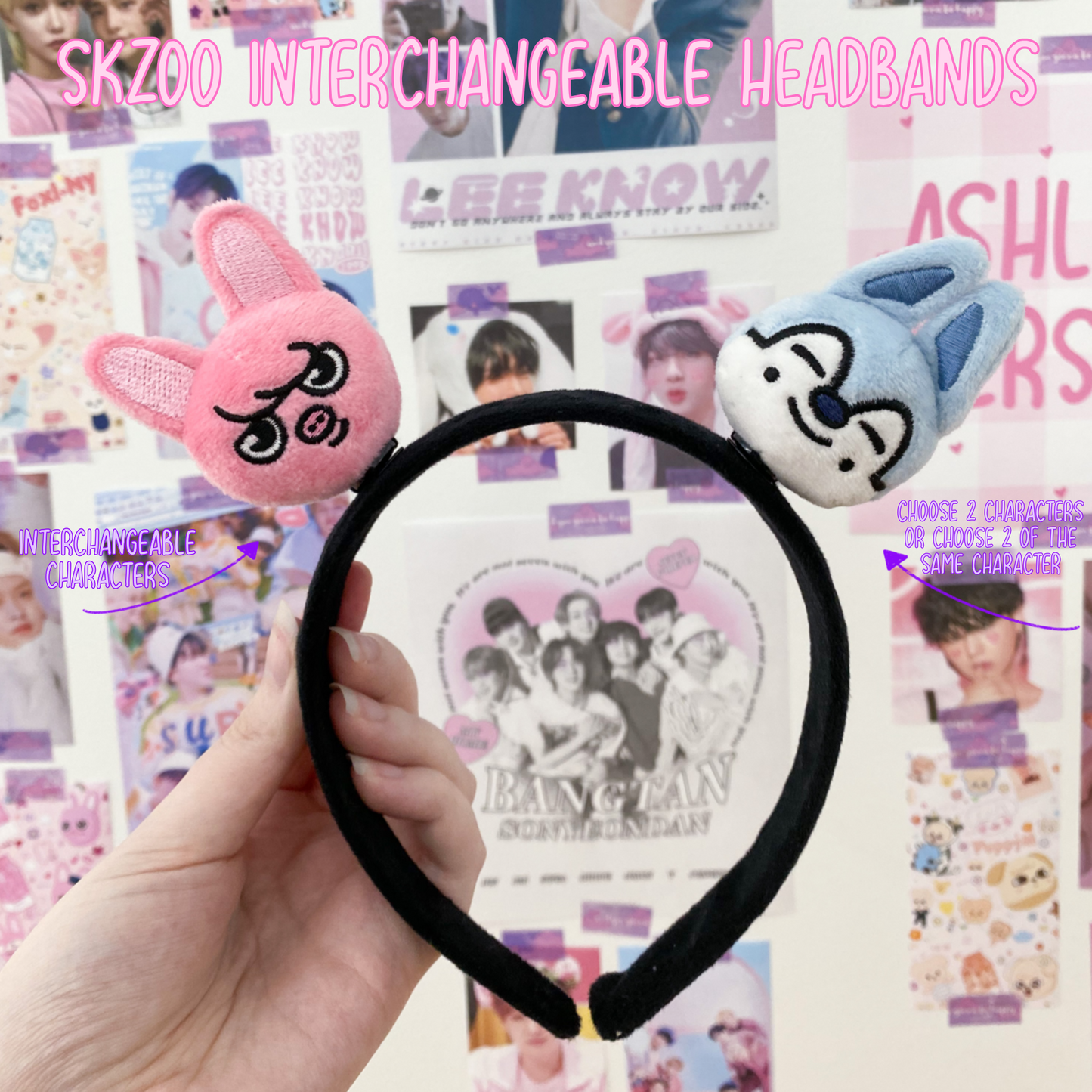 Interchangeable Headband