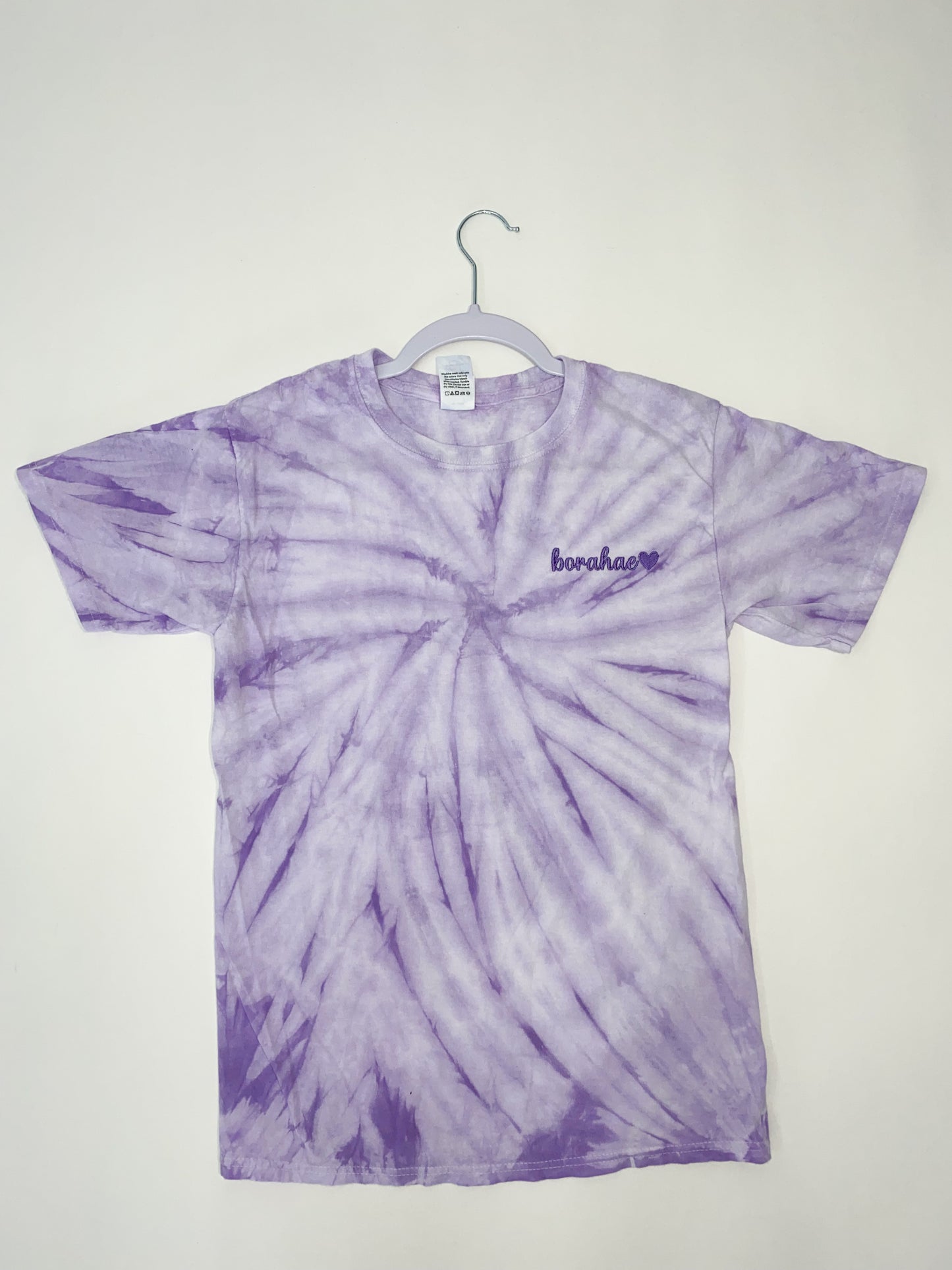 Borahae Embroidered T-Shirt